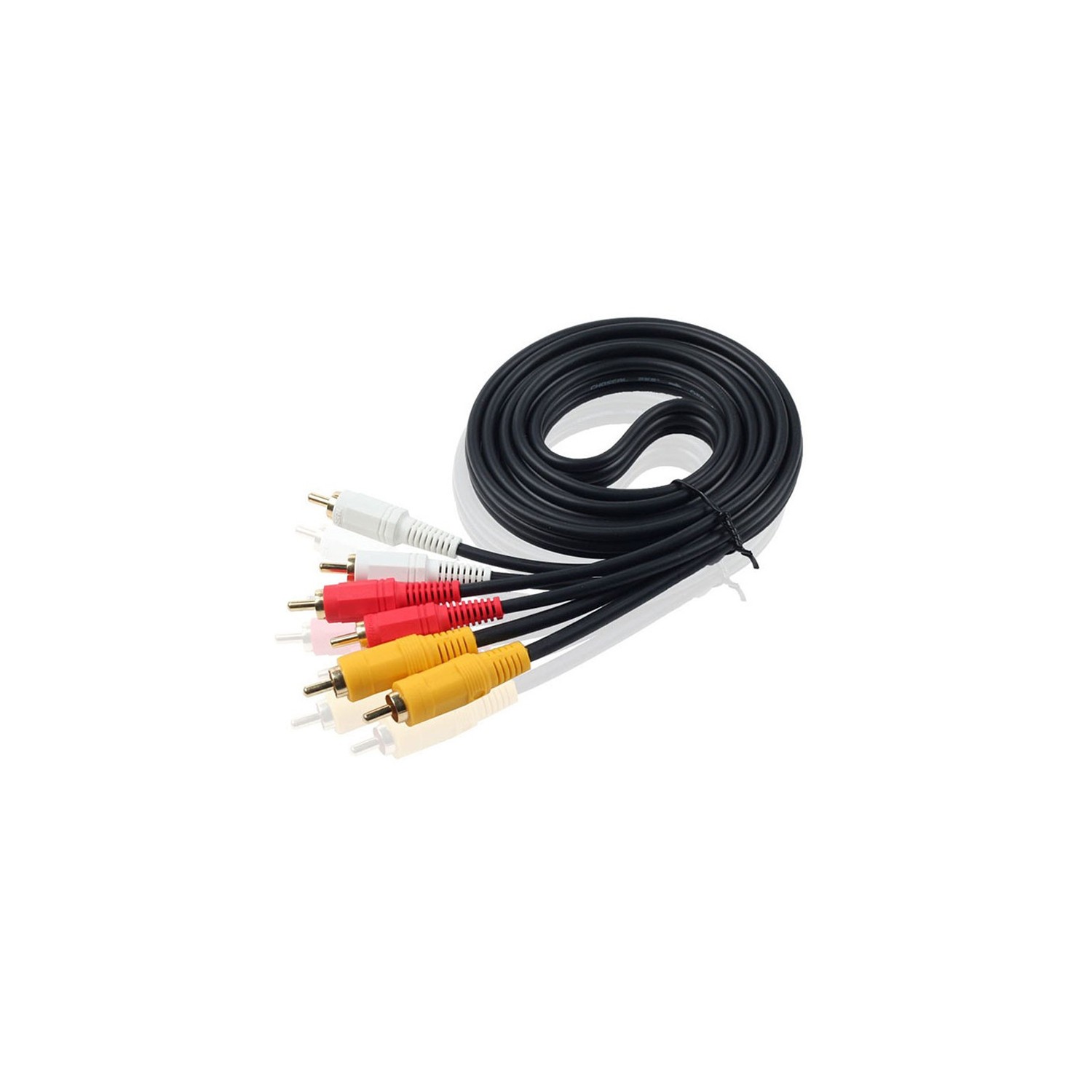 AxGear – Câble composite RCA AV Câble audio vidéo mâle/mâle, 10 pi, 3 m