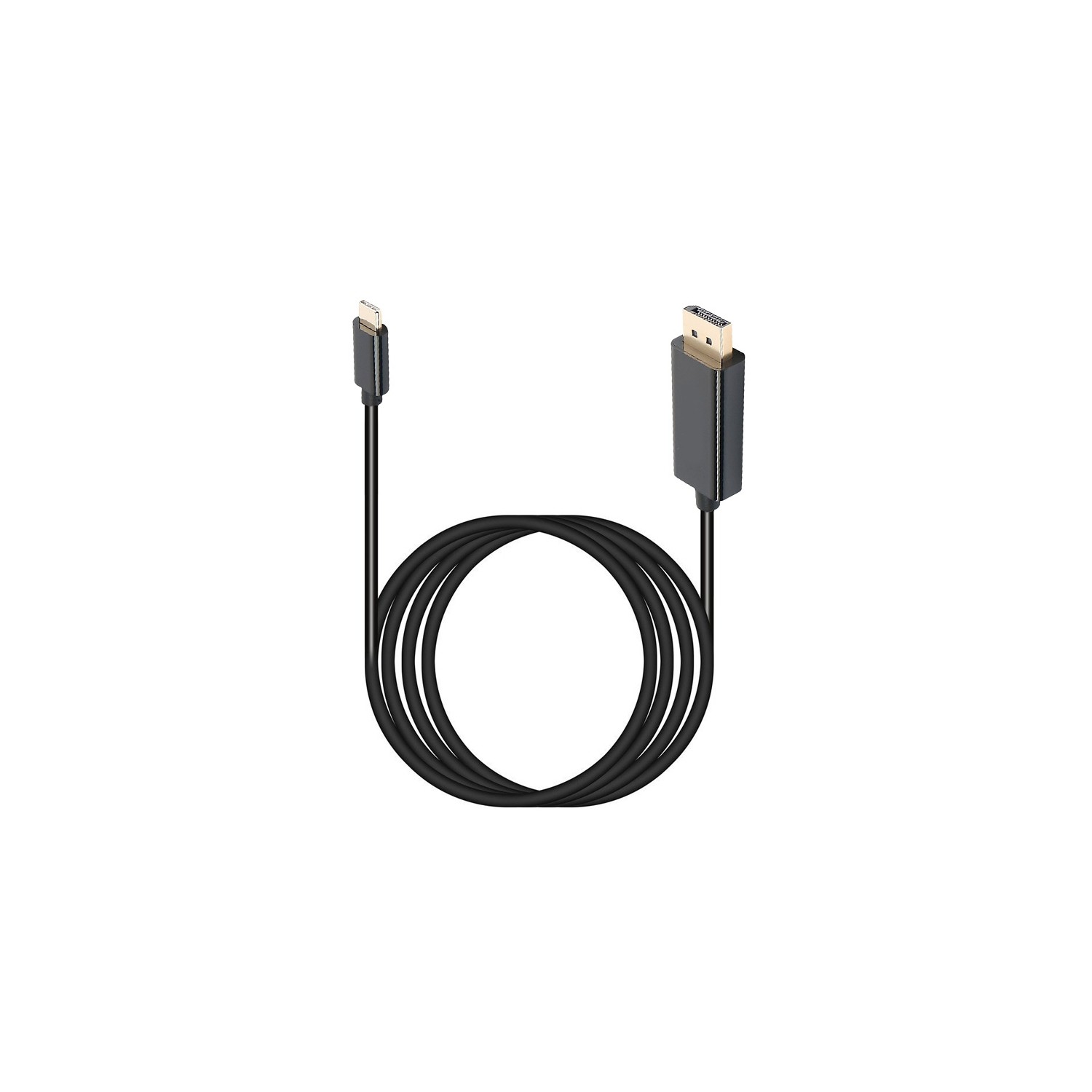 AxGear – Câble USB-C à DisplayPort, adaptateur USB 3.1 type C à DP, câble adaptateur de 1,8 M