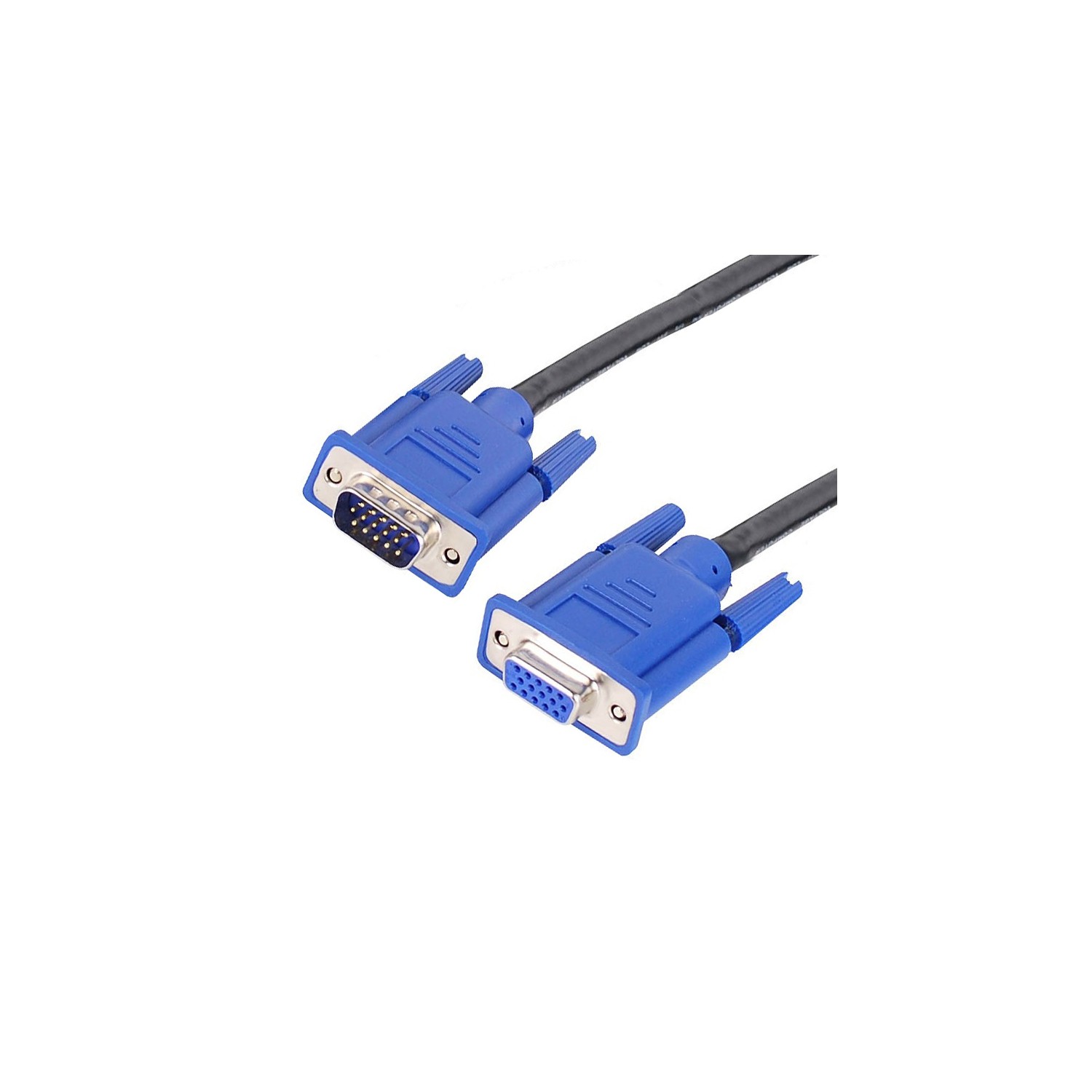 AxGear – Câble de rallonge VGA mâle à femelle pour moniteur vidéo DEL, câble M-F, 10 pi, 3 m, 10 pi