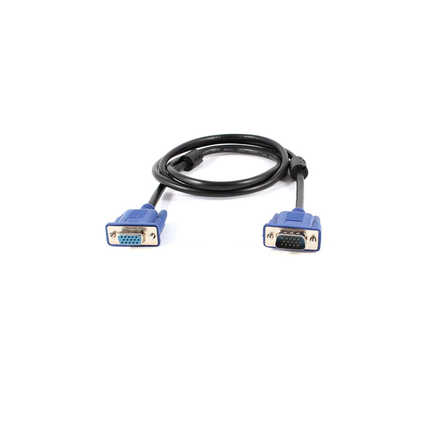 AxGear – Câble de rallonge VGA mâle à femelle pour moniteur vidéo DEL, câble M-F, 10 pi, 3 m, 10 pi