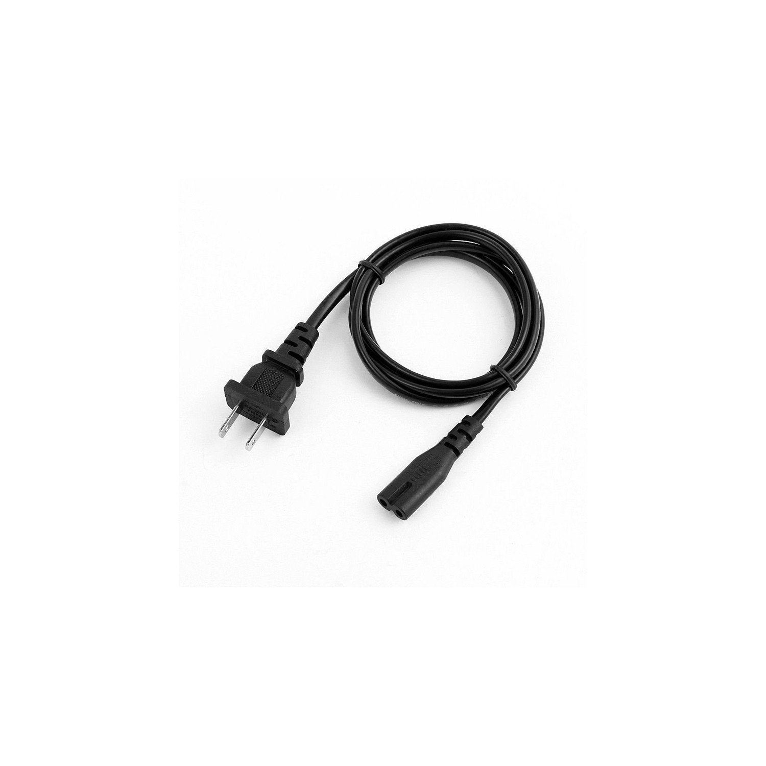 AxGear – Câble d’alimentation c.a. à 2 broches pour adaptateur d’alimentation de portable