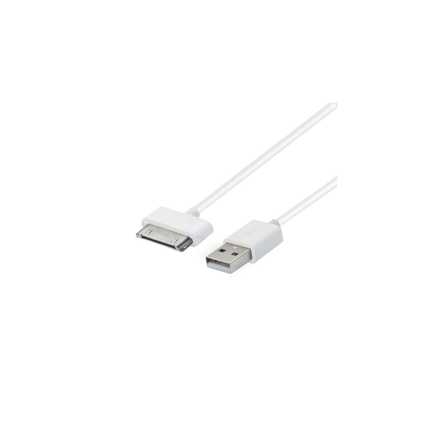 axGear High Quality 10ft 30-pin USB Sync Power Charger White Cable Connector iPhone