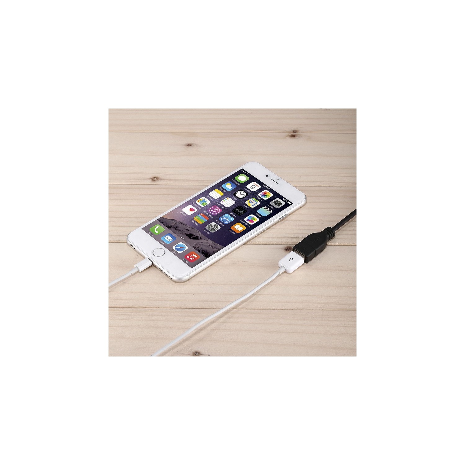 Adaptateur USB 3.1 à USB 3.0 femelle OTG de axGear pour câble de recharge de données pour nouveau MacBook USBC