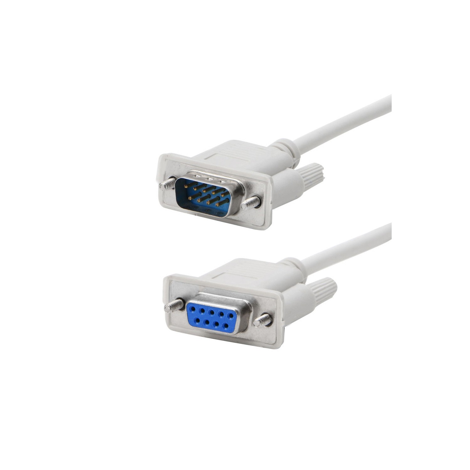 Câble série mâle à femelle Exsion DB9 9 broches MF RS232 COM port COM