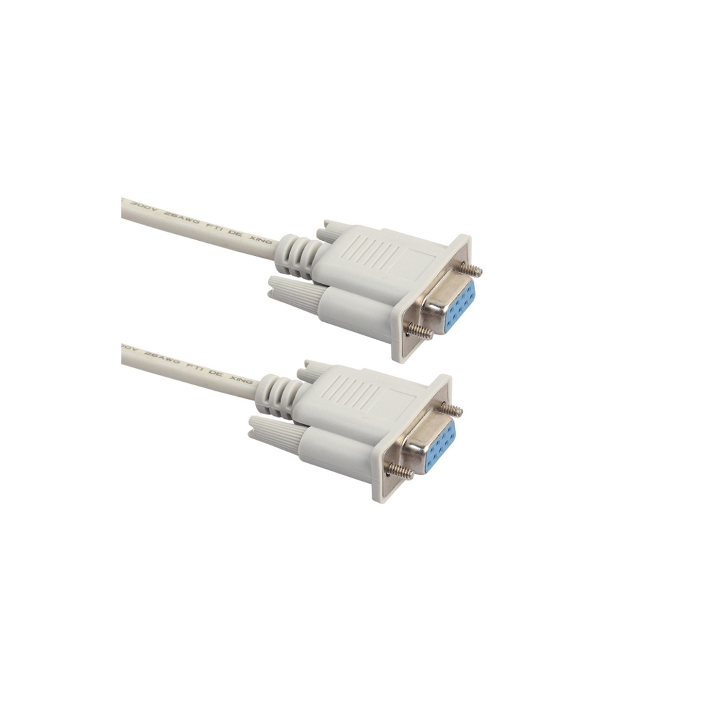 Câble null modem femelle vers femelle DB9 RS232 série F-F d’axGear
