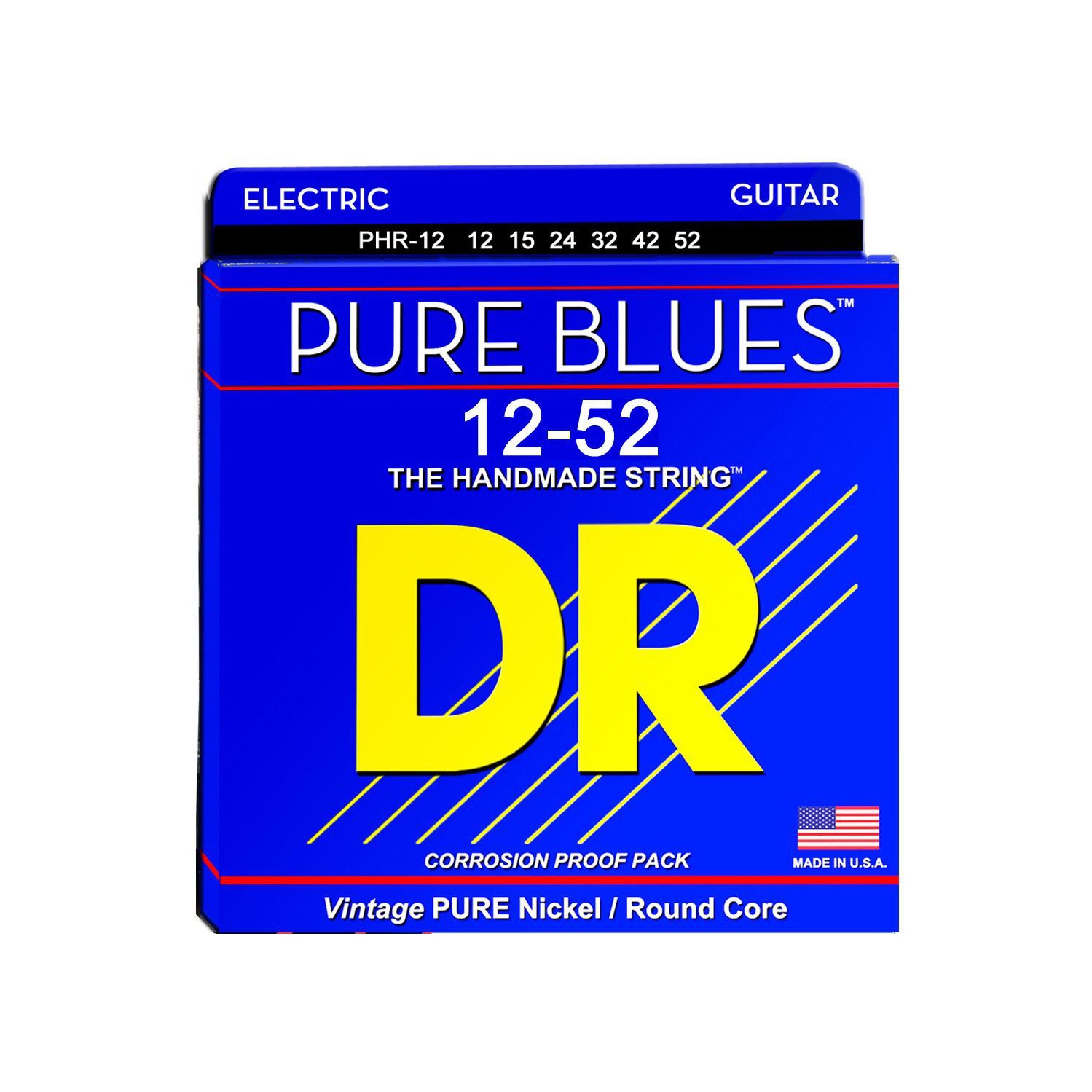 Cordes de guitare électrique Pure Blues, très robuste