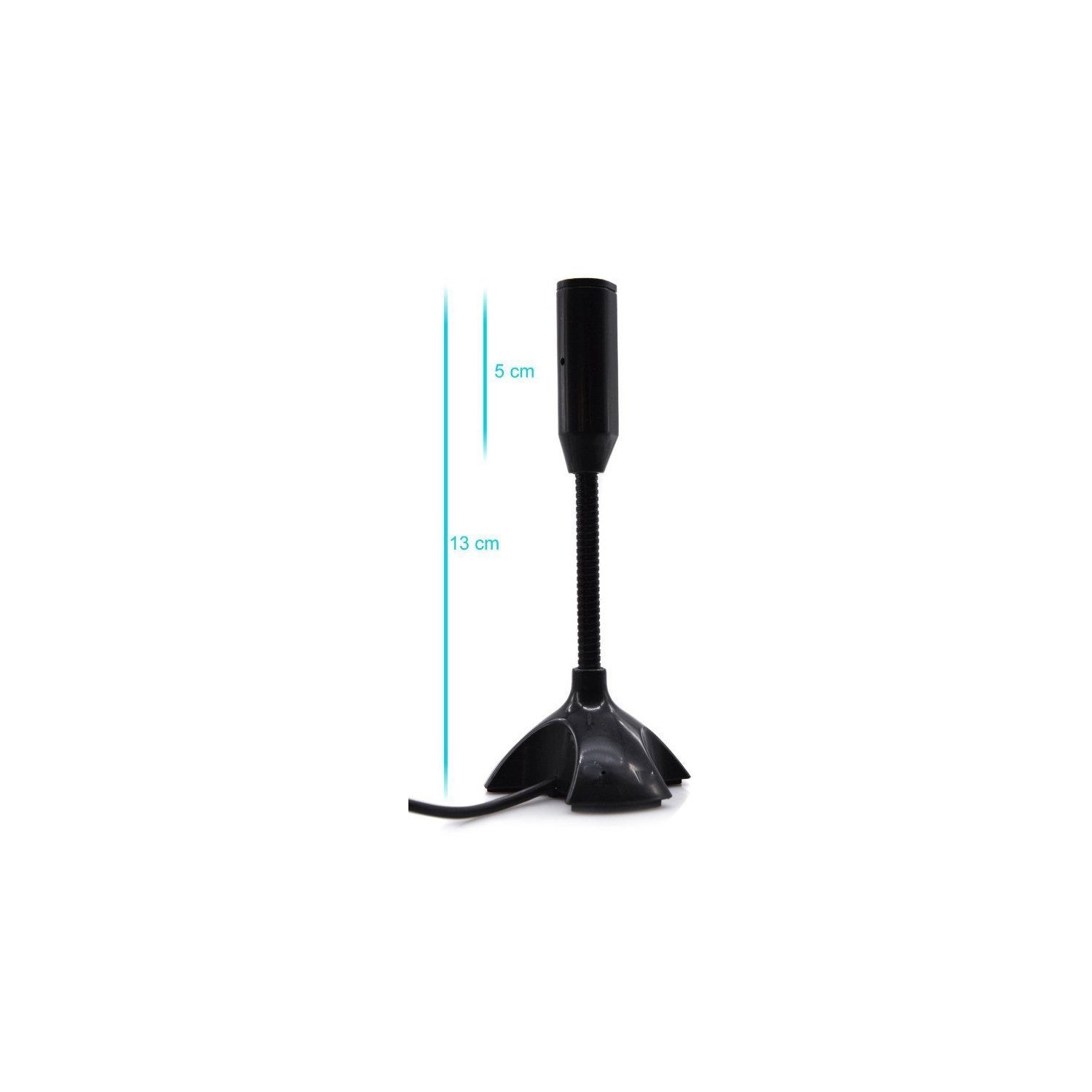 Microphone USB d’ordinateur pour portable de bureau d’axGear - enregistrement de conversation vocale