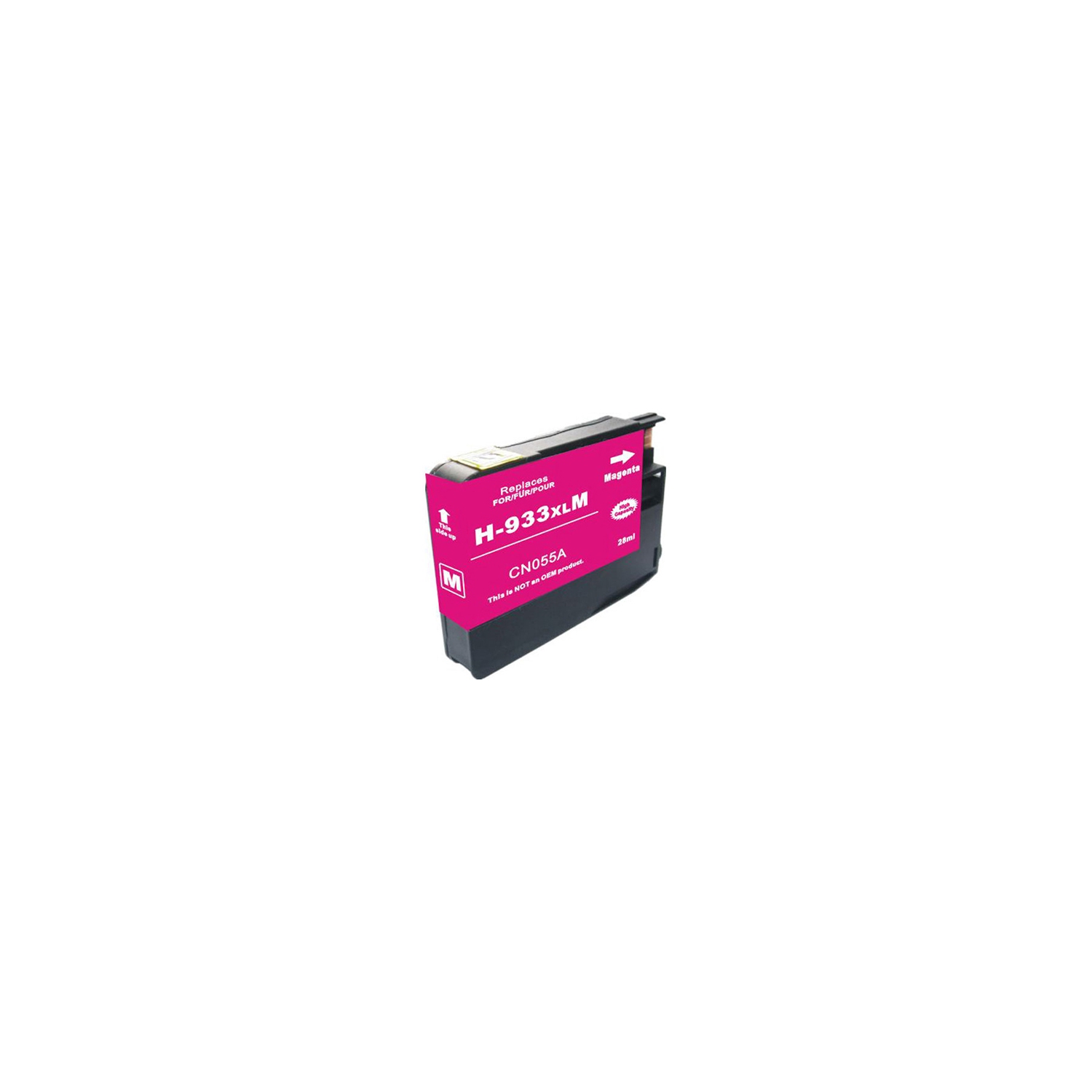 Gotoners™ Generic Packaged HP New Compatible 933XL M High Yield Magenta Inkjet Cartridge for HP Officejet 6100/6600/6700