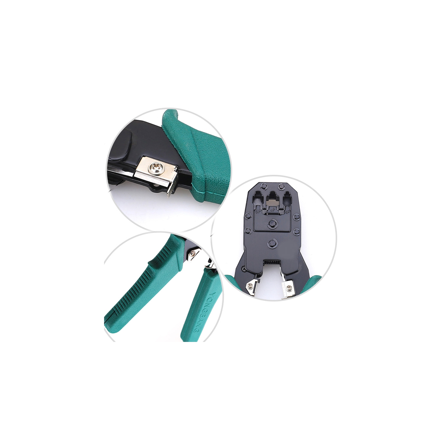 axGear New RJ45 Crimping Tool Network Cable Ethernet Internet CAT5 CAT5E