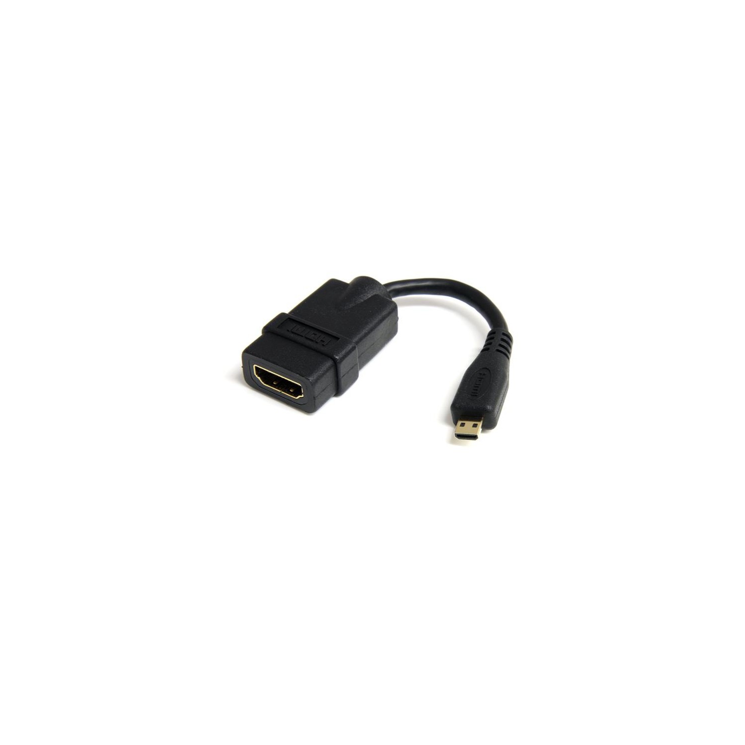 StarTech 5in High Speed HDMI® Adapter Cable- HDMI to HDMI Micro – F/M
