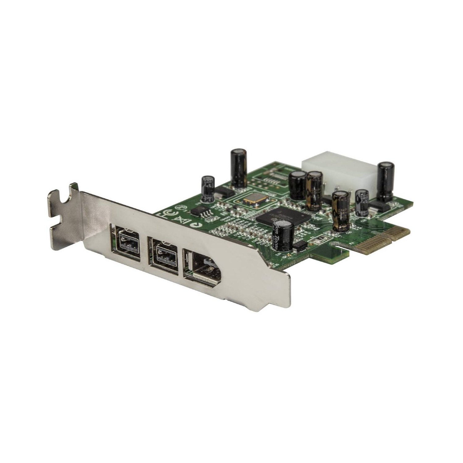 Carte FireWire PCI Express 1394 à faible profil 2b 1a à 3 ports de StarTech
