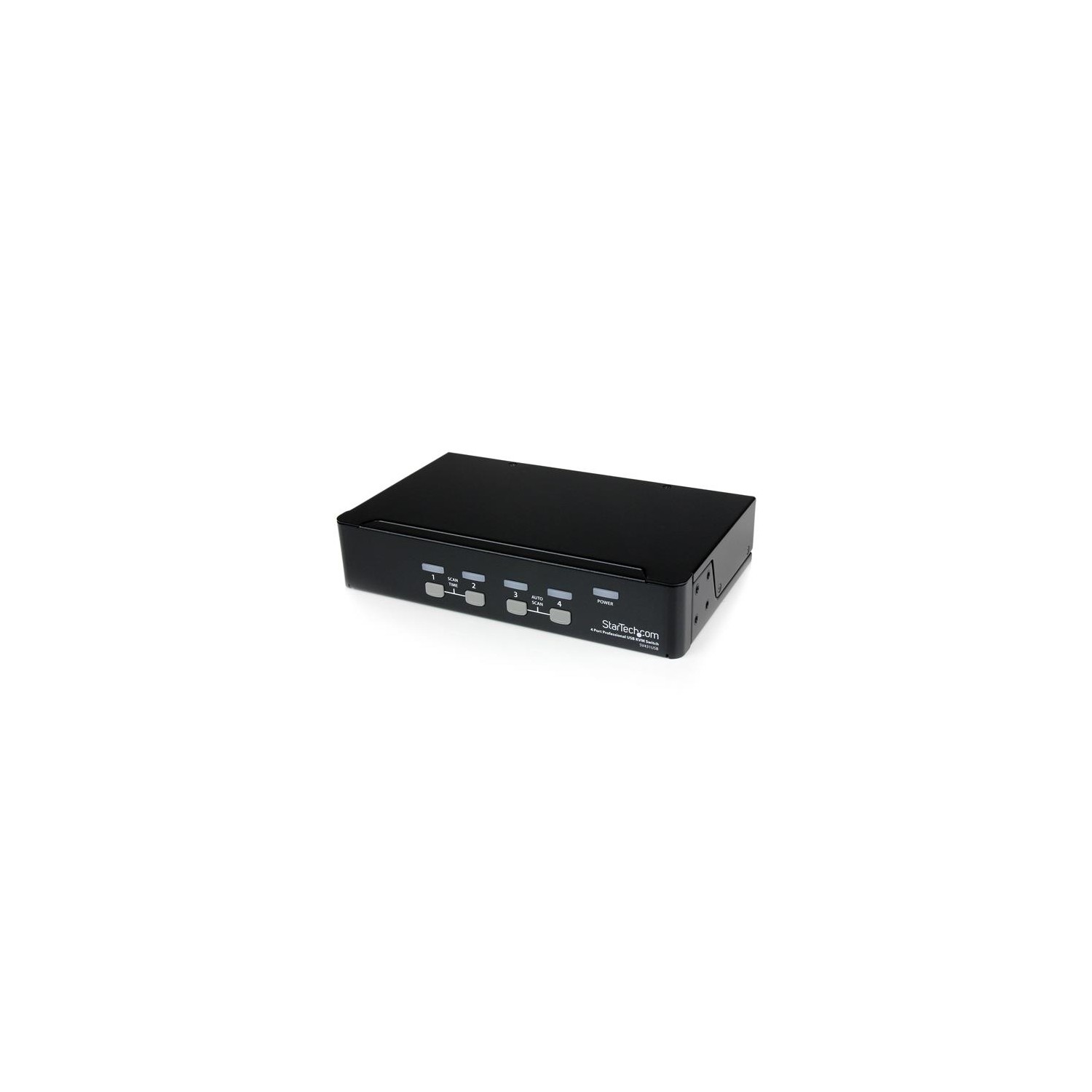 StarTech – Commutateur KVM USB VGA professionnel à 4 ports avec concentrateur
