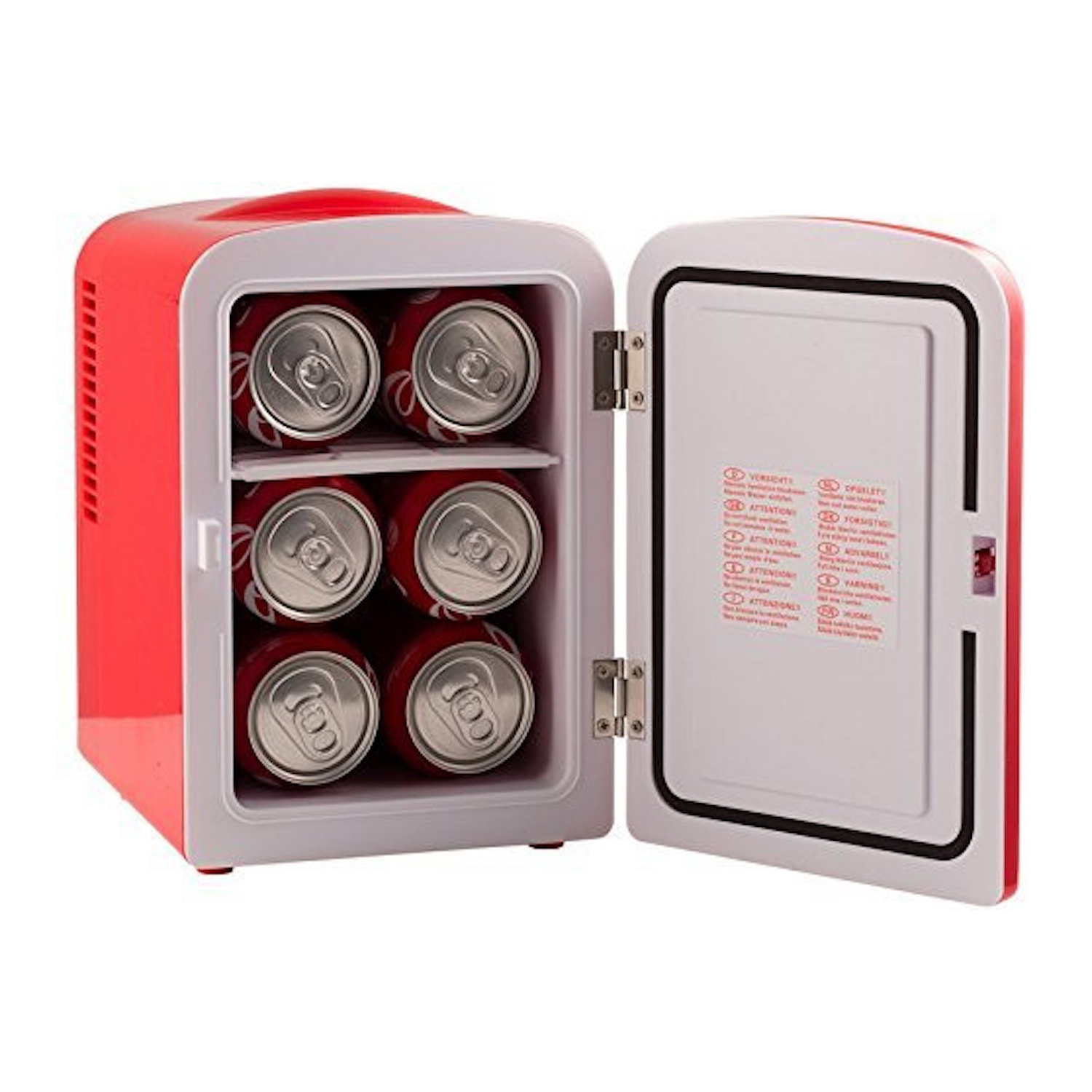 Uber Appliance Uber Chill Personal Mini Fridge 6 can capacity for Bar, Bedroom, office or Dorm outdoor/indoor 110V AC/12V DC