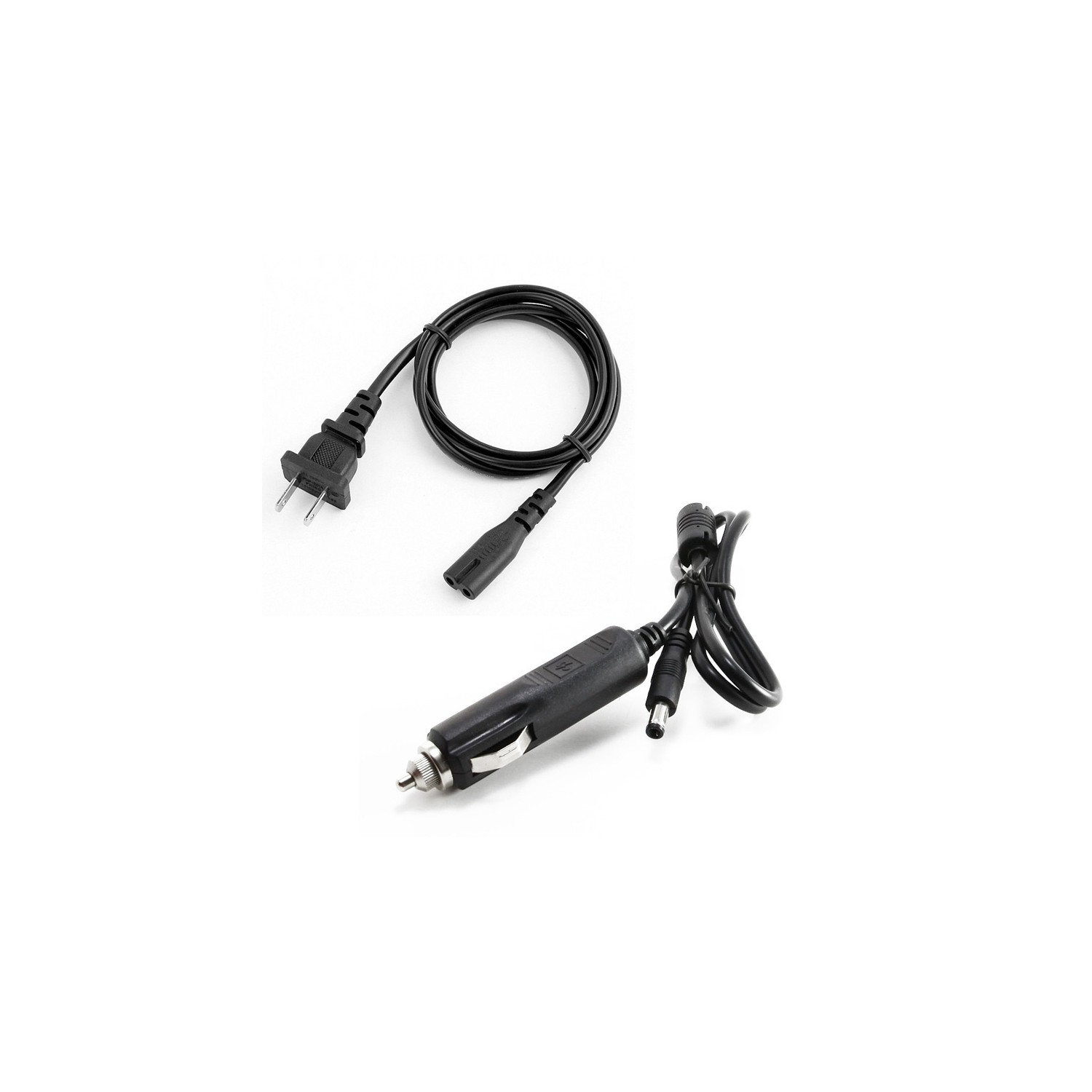 Chargeur d’alimentation universel pour portable d’axGear avec adaptateur d’auto et prise c.c. de 100 W.