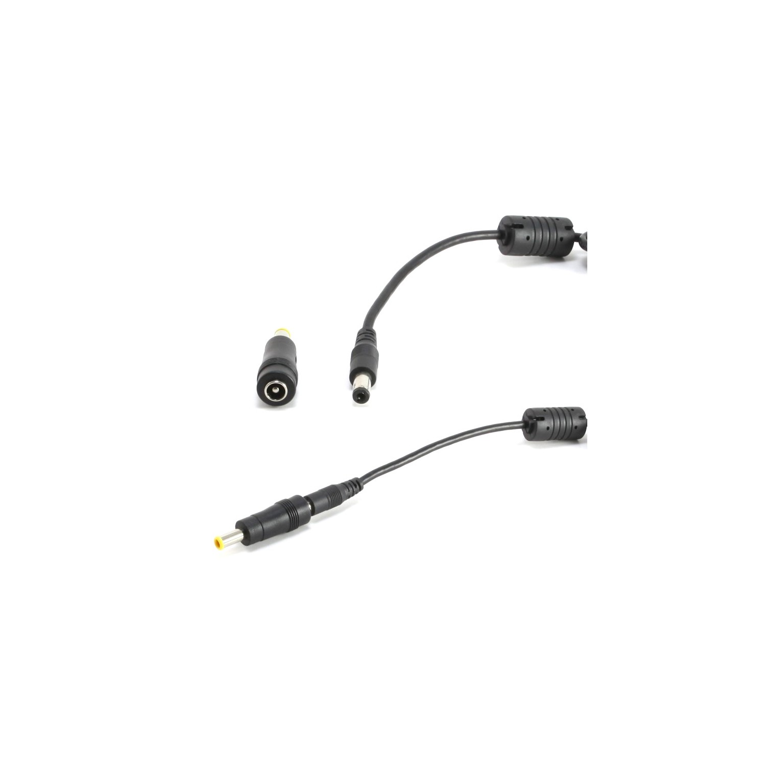 Chargeur d’alimentation universel pour portable d’axGear avec adaptateur d’auto et prise c.c. de 100 W.