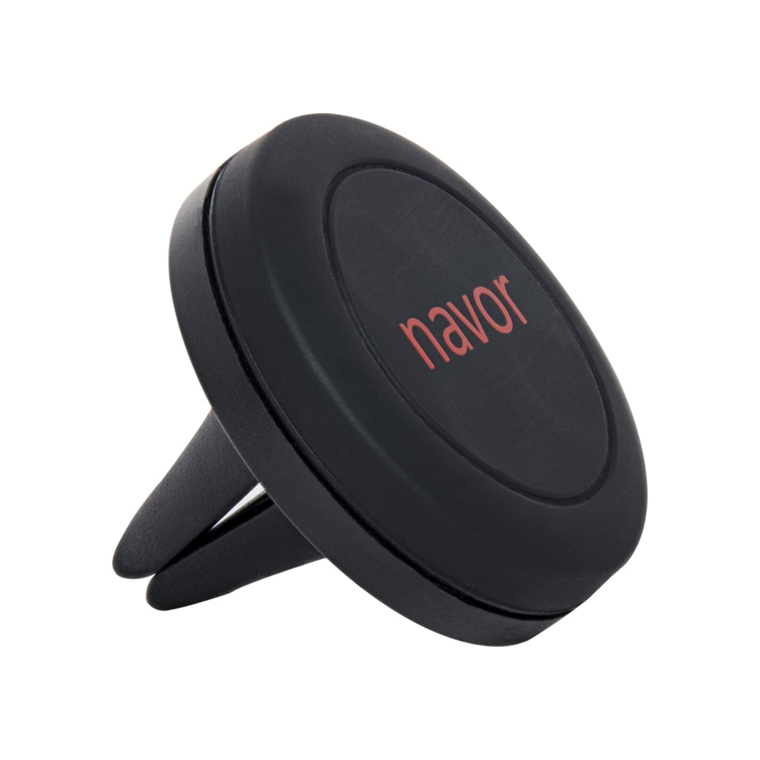 Support magnétique universel pour bouche d'air de Navor noir - Support pour téléphone de voiture avec technologie Fast Swift-Snap - Support pour