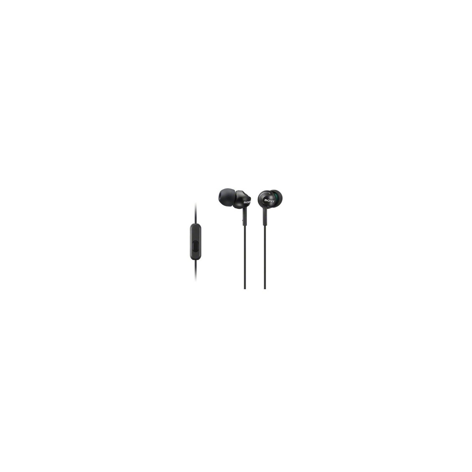 Sony In-Ear/Ear Bud Headphone (FBA_MDR-EX110AP/B) - Black