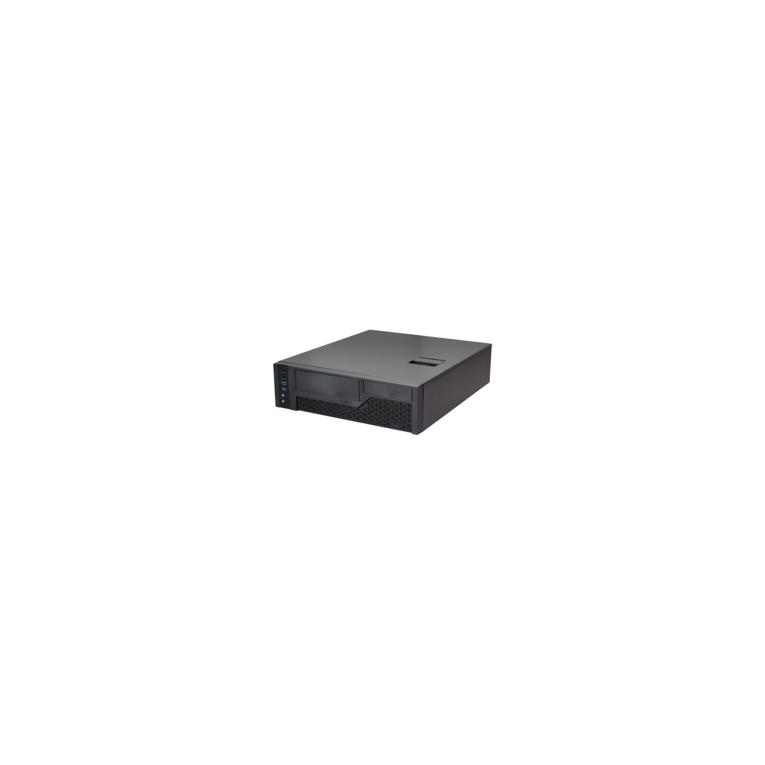 In-Win Case Mini-ITX/MicroATX SFF 1/1/(2) Bay USB HD Audio Fan Black