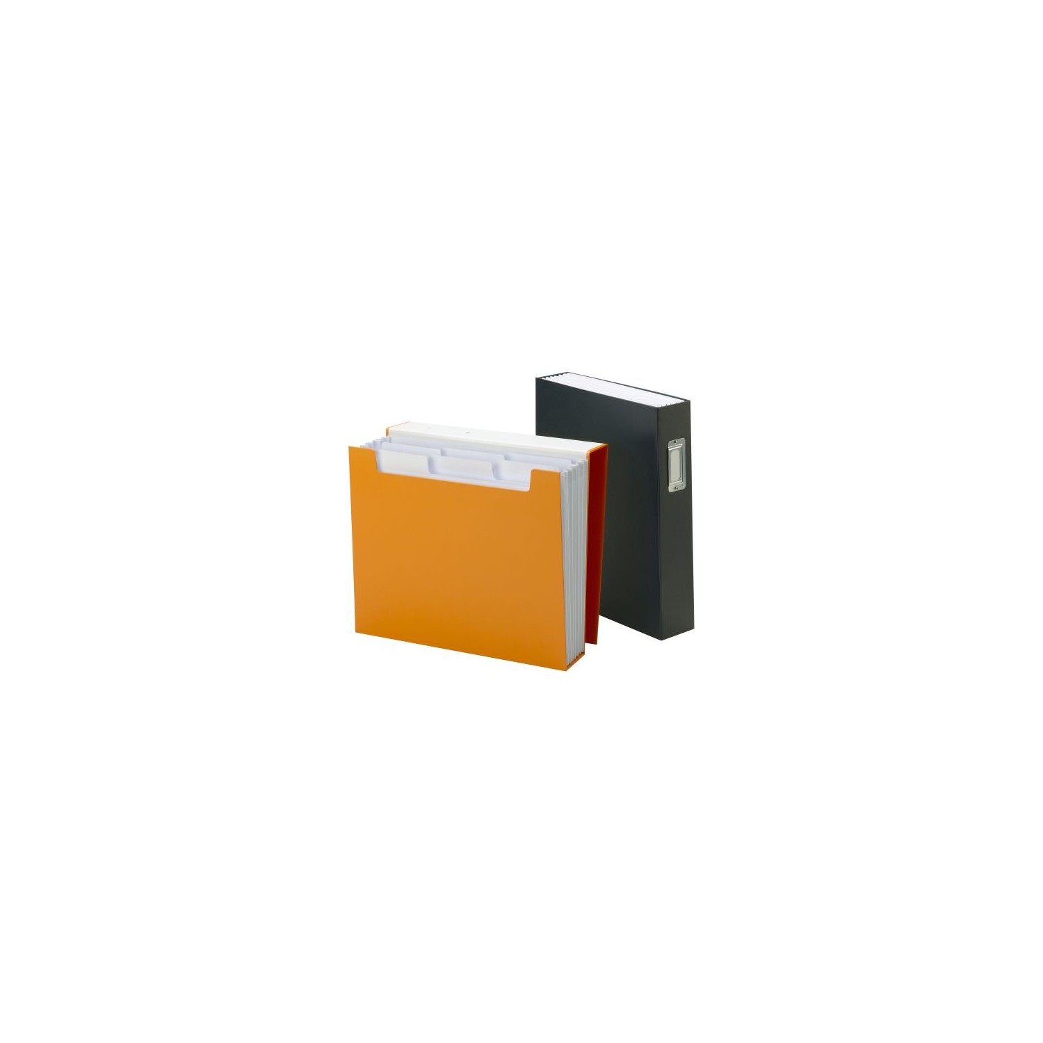 EXP FILE 6-POCKET LTR ORANGE