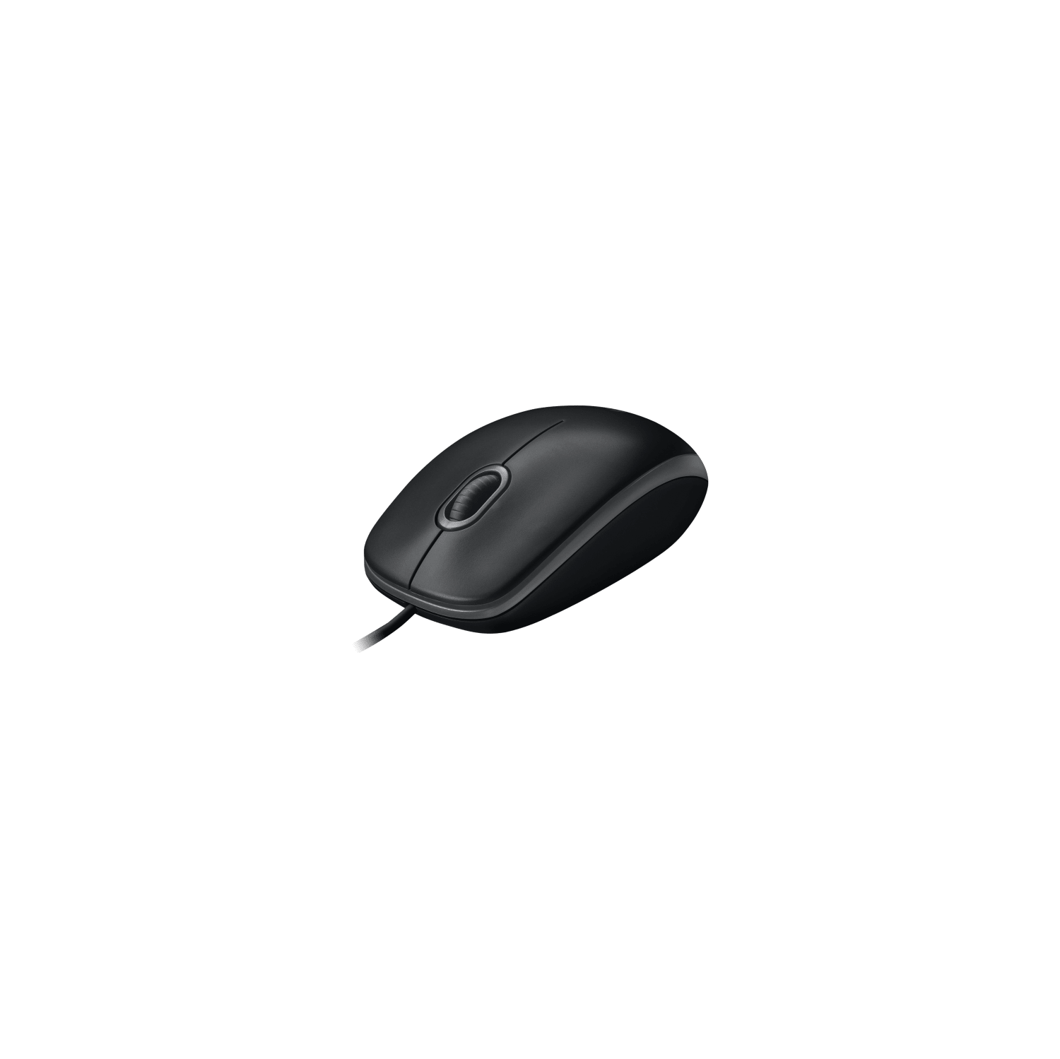Logitech B100 Optical USB Corded Mouse (910-001439)