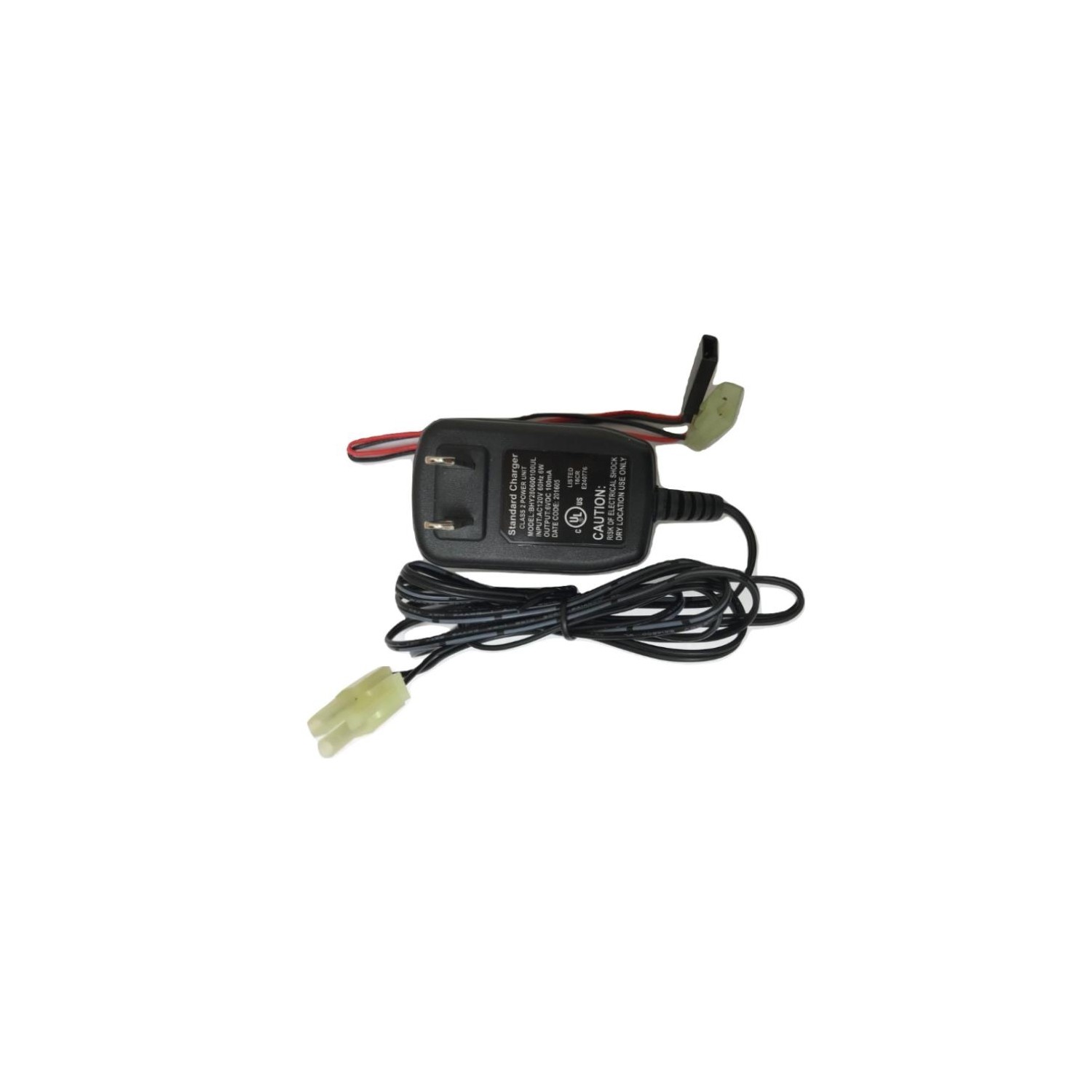 6 Volt Charger for 3.6, 4.8 & 6 Volt NiCd & NiMH Battery Packs