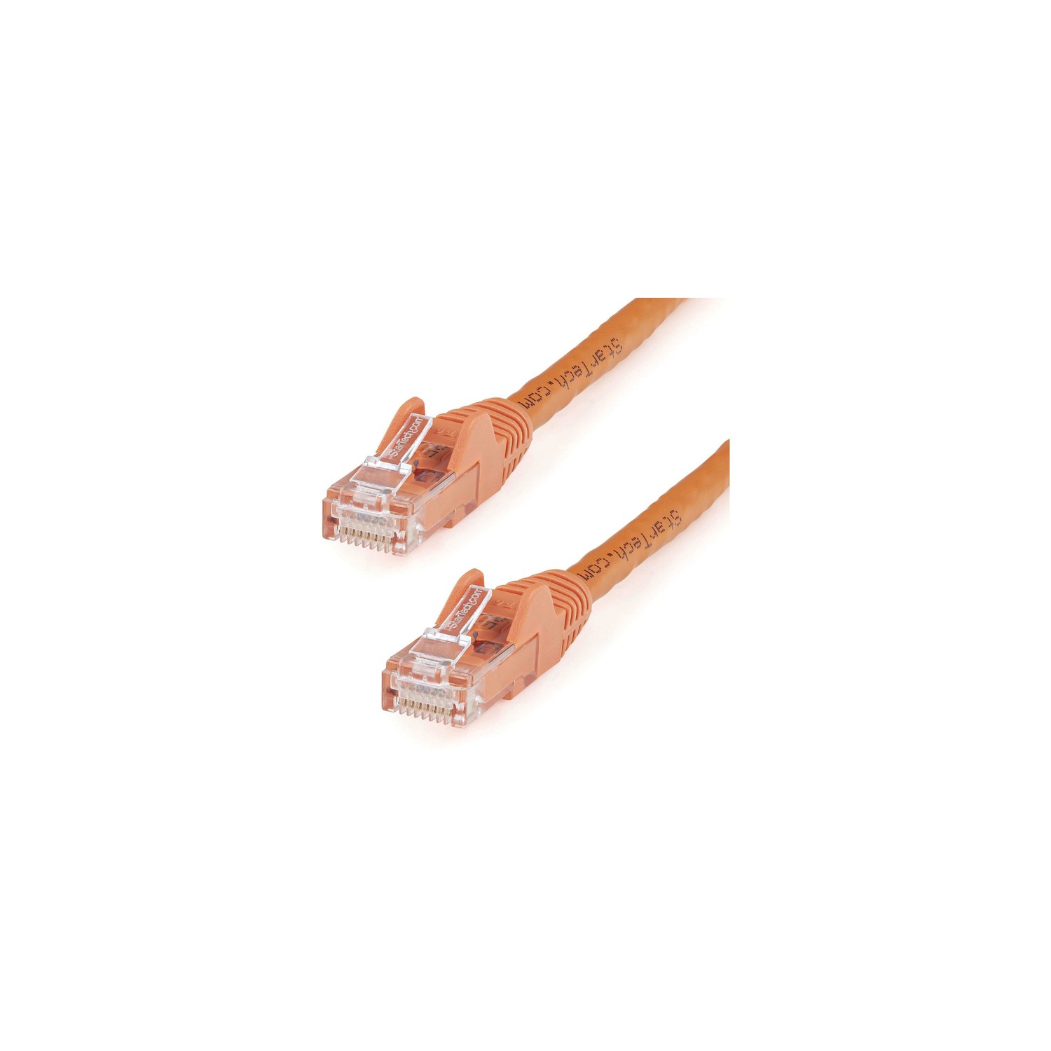 Câble de raccordement sans crochet de 650 MHz Cat6 de 6 pi de StarTech - Orange -
