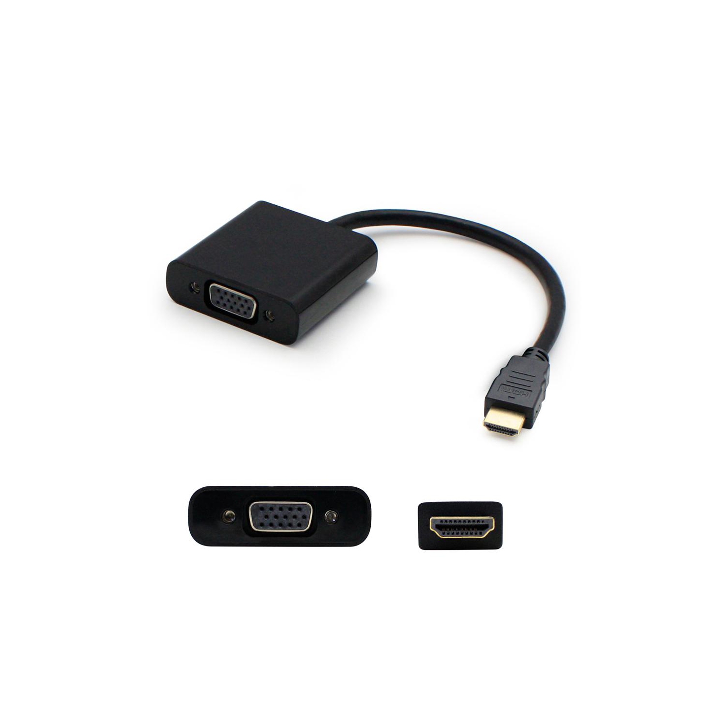 HP HDMI2VGA-5PK 5PK 8IN HDMI 1.3 TO VGA ADA