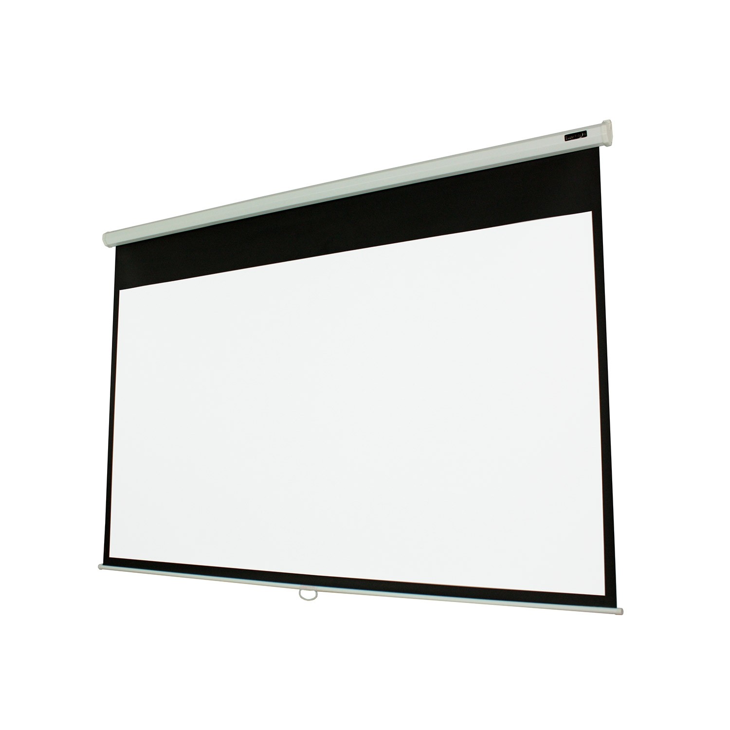 EluneVision Triton Manual Pull-Down 84'' Square Format Projector Screen
