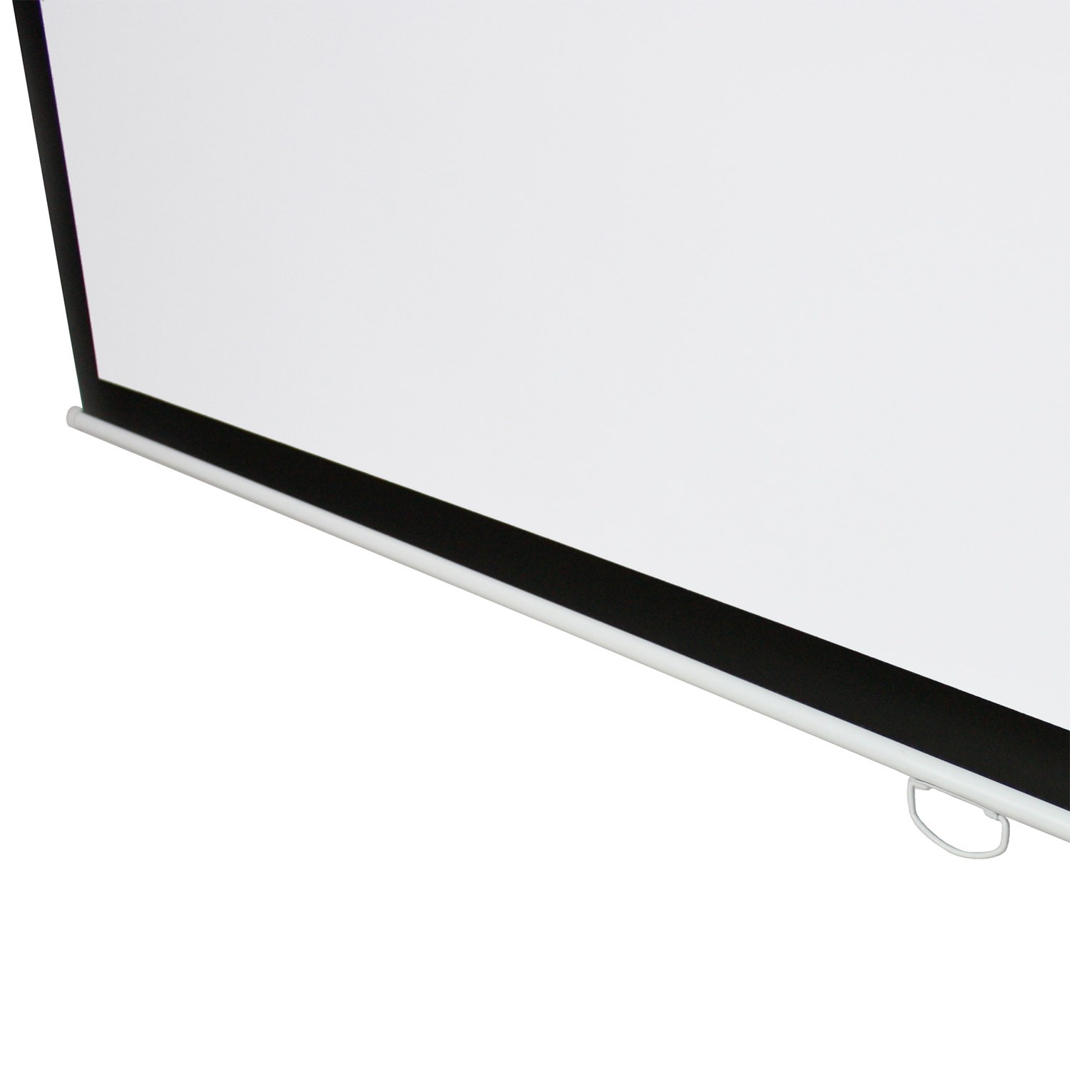 EluneVision Triton Manual Pull-Down 84'' Square Format Projector Screen