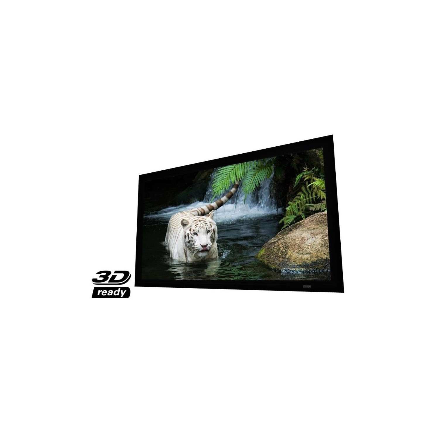 EluneVision Reference Studio AudioWeave 4K 150" 16:9 Fixed-Frame Projector Screen