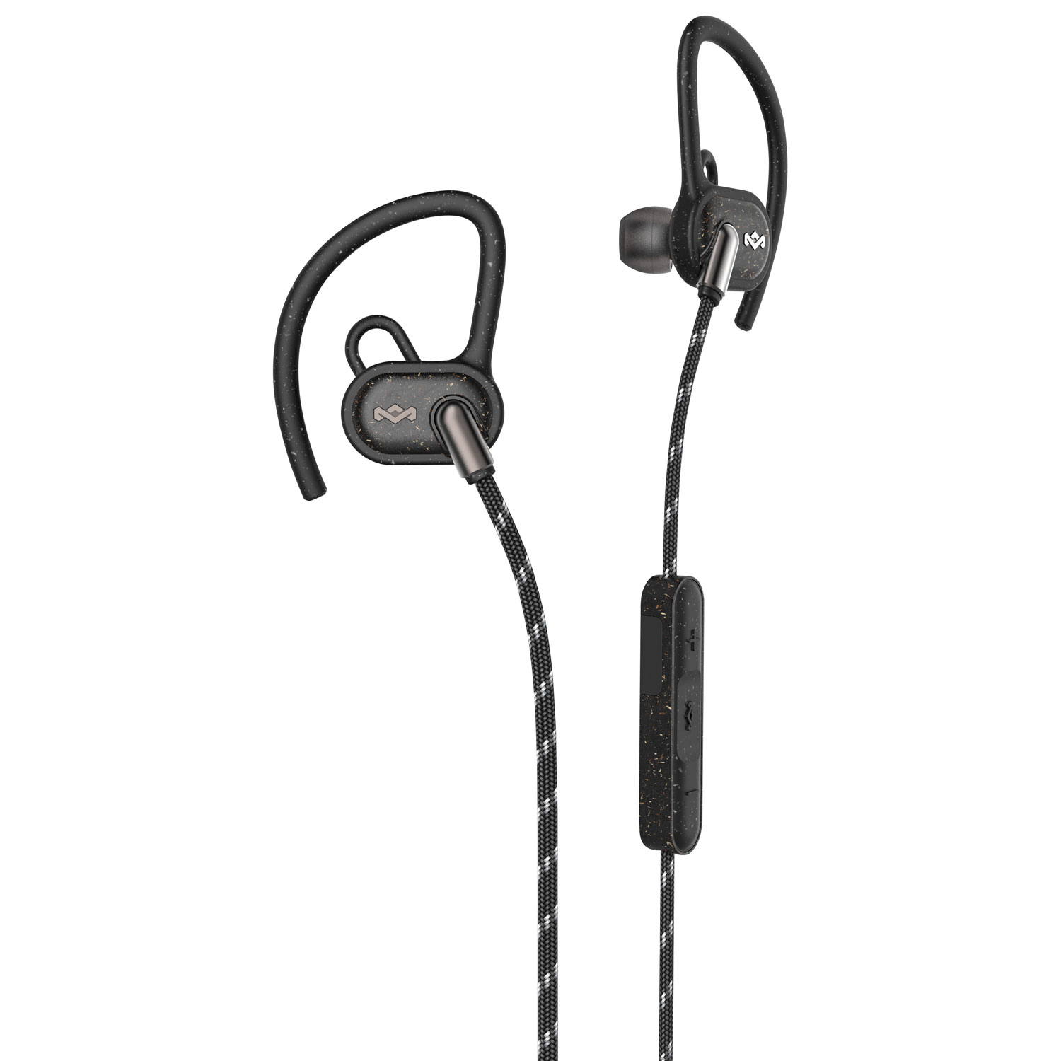 House of Marley Uprise In-Ear Bluetooth Headphones - Black