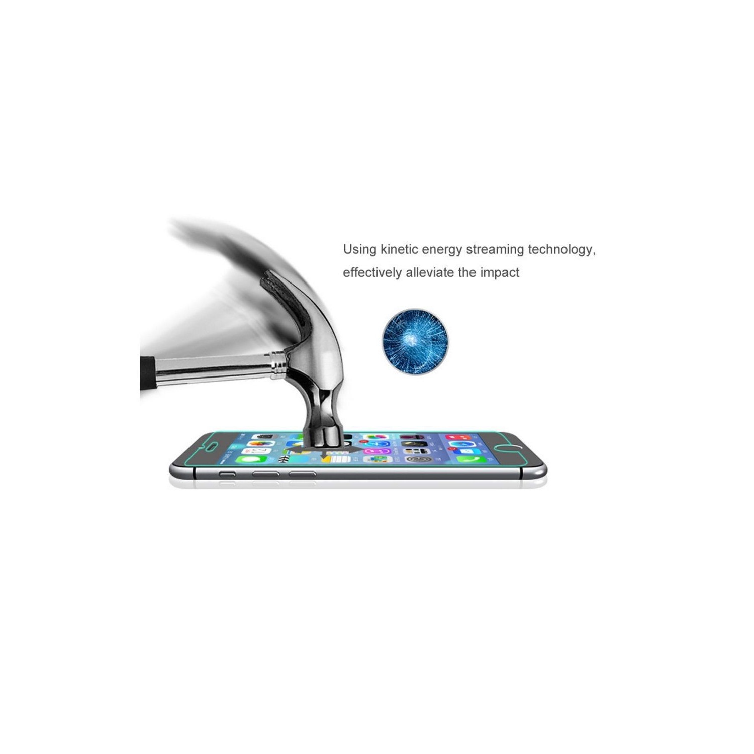 Premium Tempered Glass Screen Protector for iPhone 6 Plus, iPhone 6S Plus