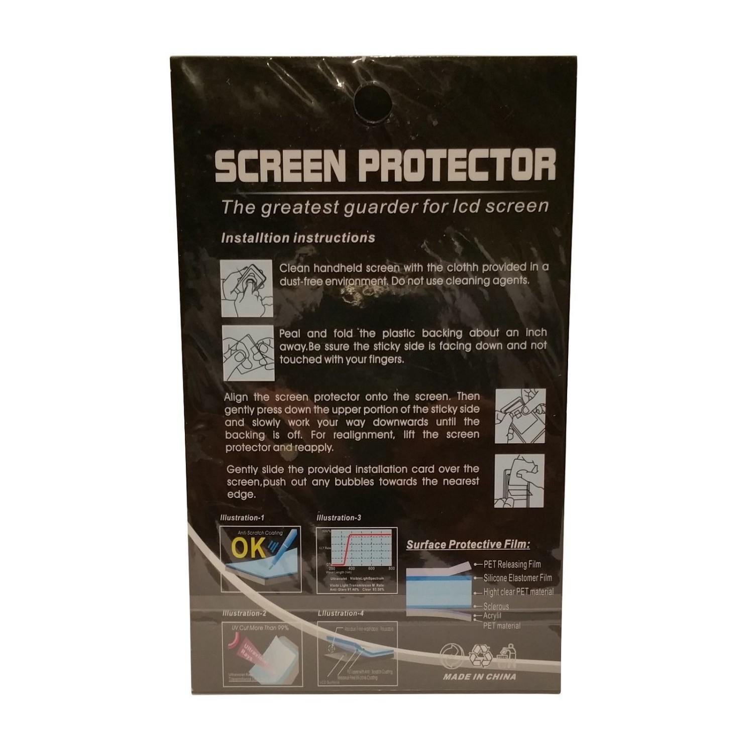 Protecteur d’écran BHP - Protecteur d’écran pour Galaxy S4 de Samsung