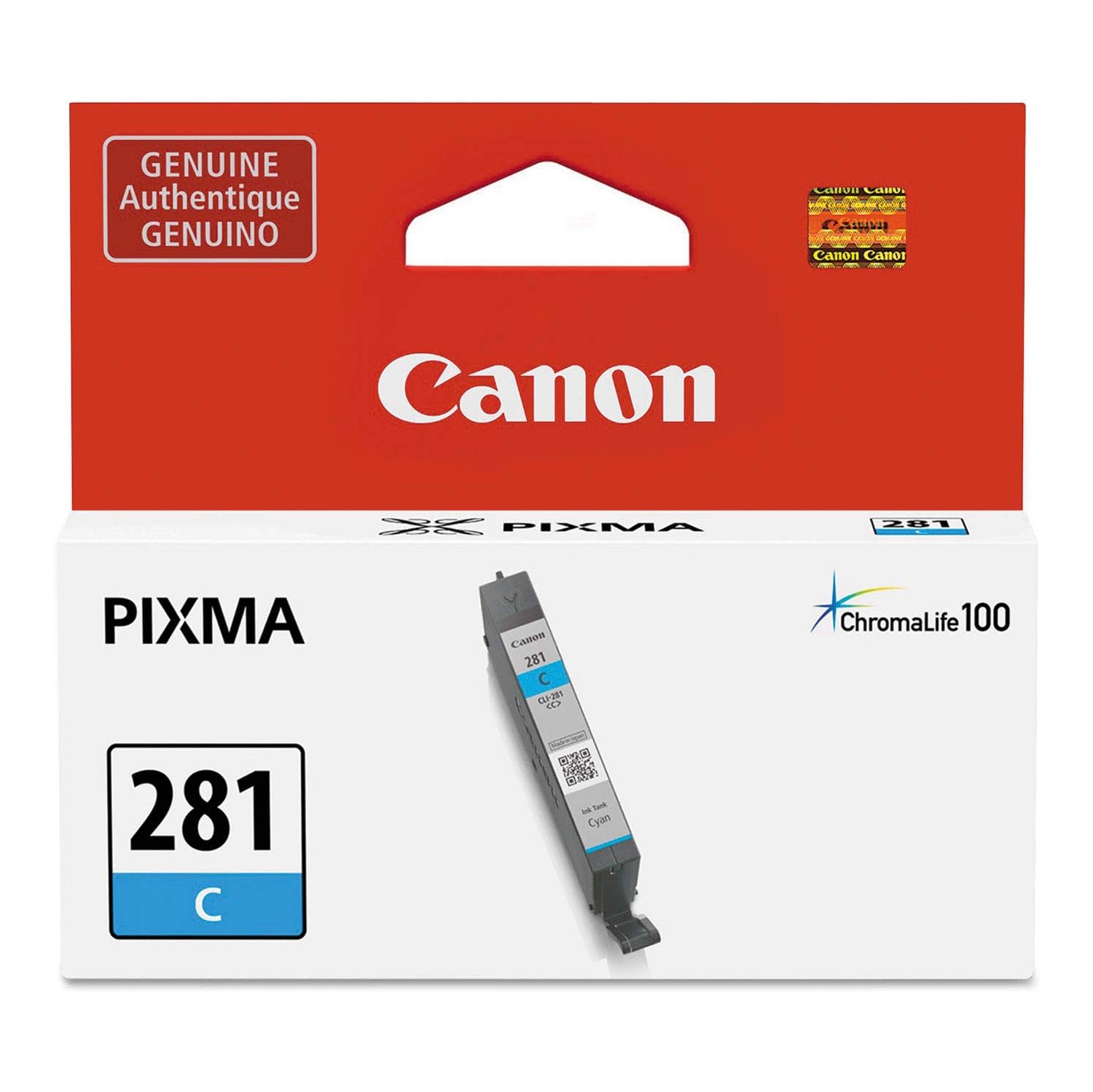 Canon CLI-281 Ink Cartridge - Cyan