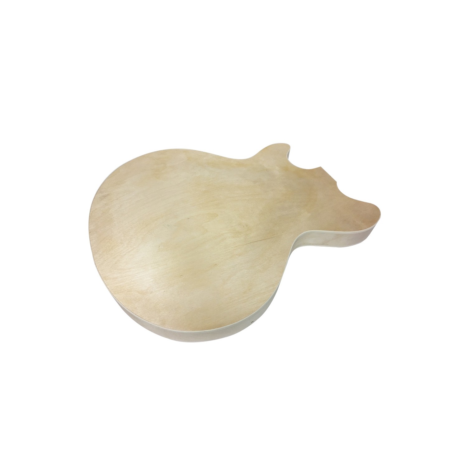 Solo ES Style DIY Guitar Kit, Flamed Maple Top