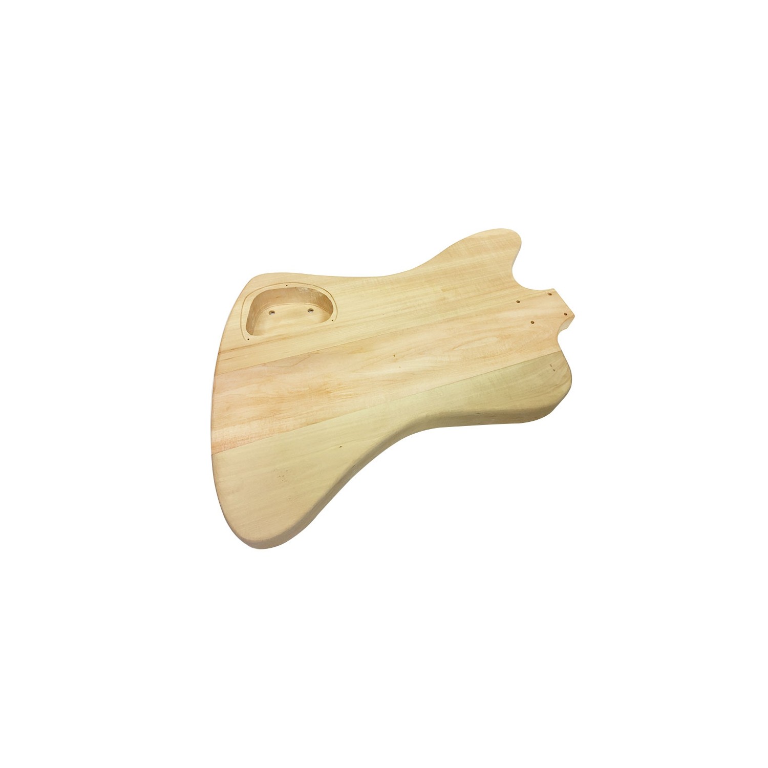 Solo TB Style DIY Bass Guitar Kit, Basswood Body, Maple Neck