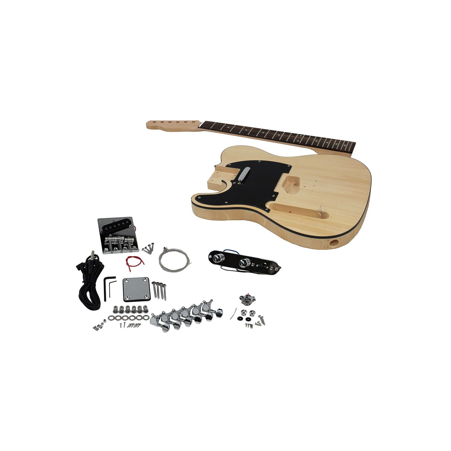 Trousse de guitare Solo TC, caisse en tilleul, gaucher