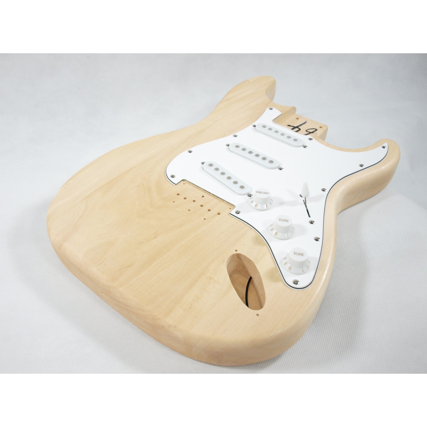 Solo – Trousse de guitare ST style bricolage, 12 cordes, manche en érable