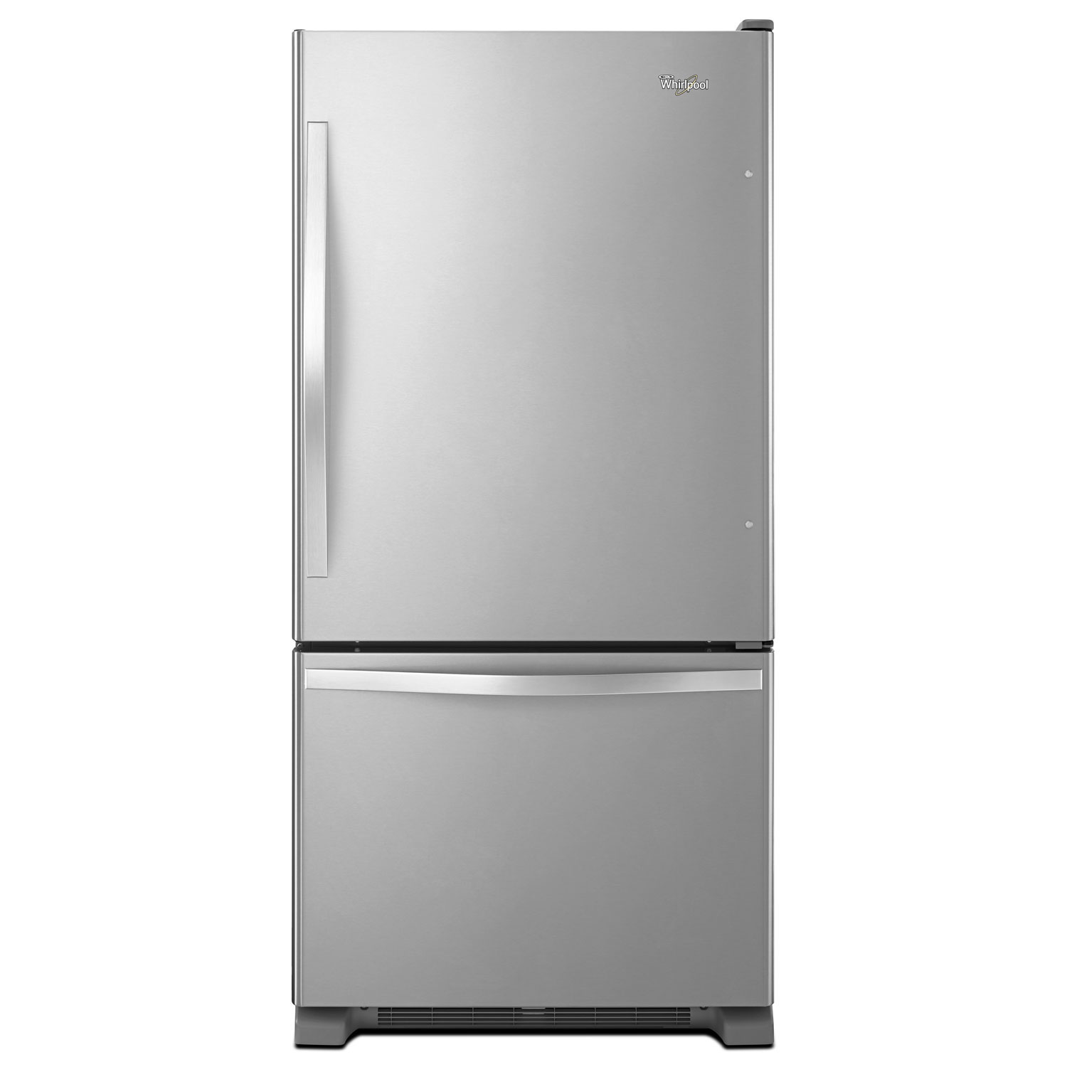 Réfrigérateur à congélateur inférieur 33 po de Whirlpool - Inox - BO - Parfait état