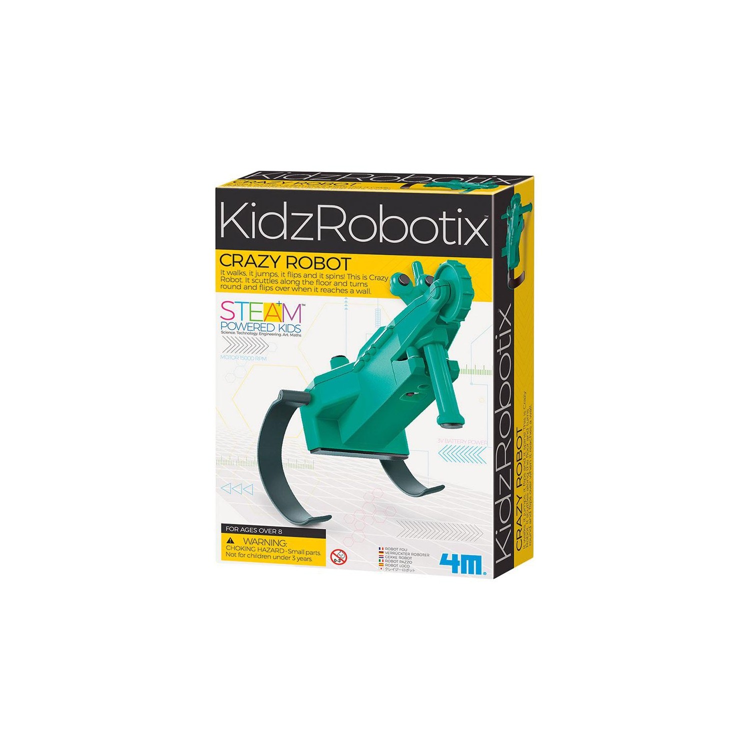 kidz robotix crazy robot