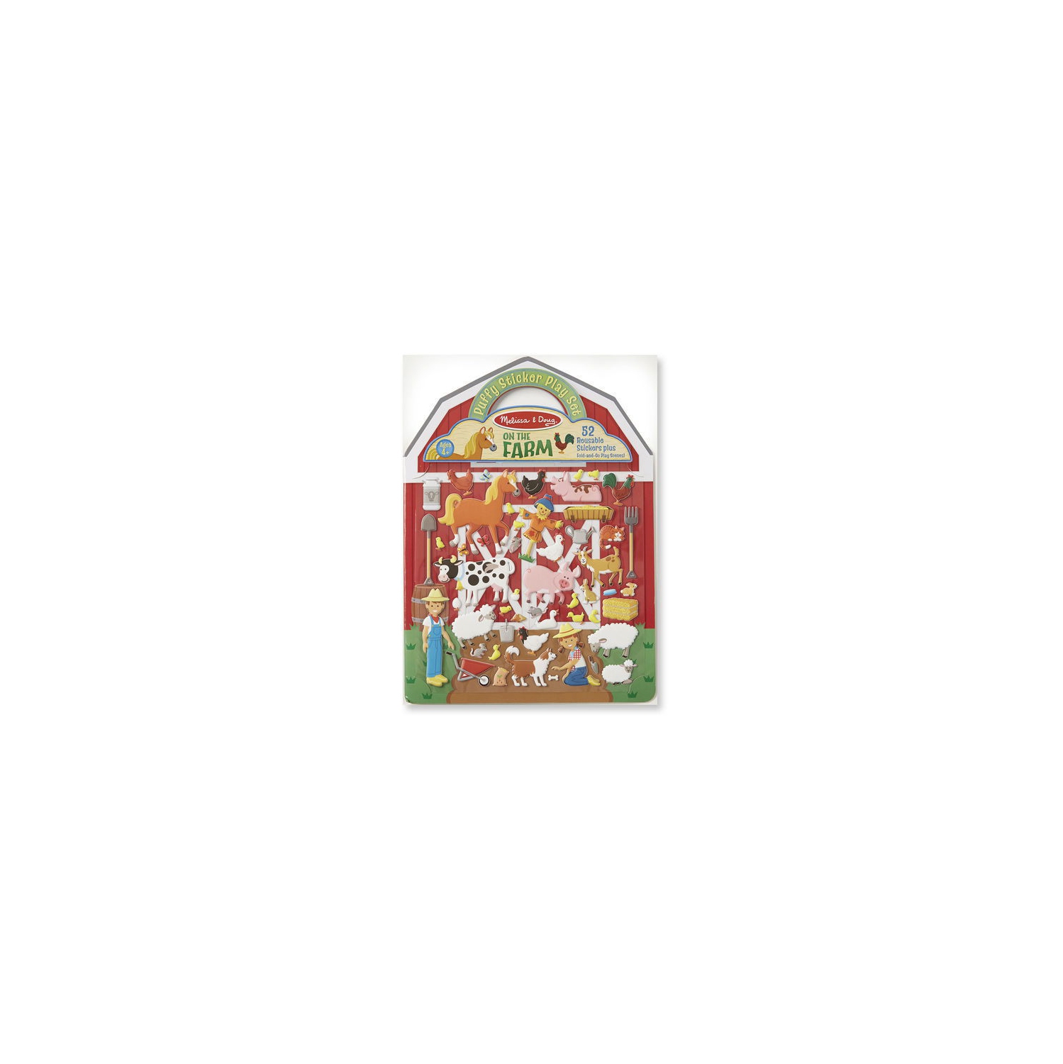 Autocollants en relief : À la ferme