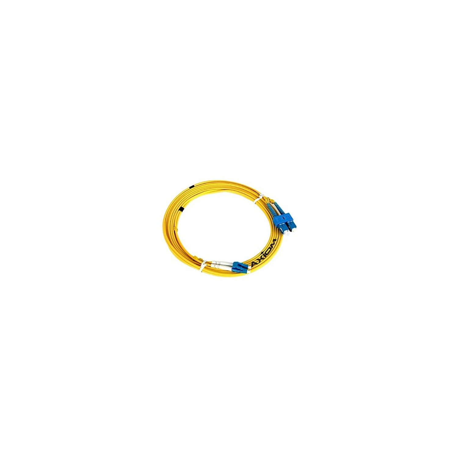 Axiom Lc/sc Singlemode Duplex Os2 9/125 Fiber Optic Cable
