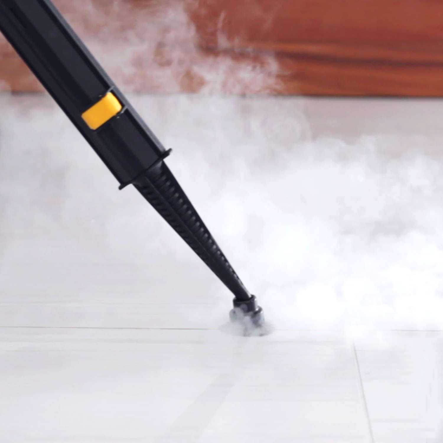 Dupray Tosca Commercial-Grade Multi-Surface Steam Cleaner with Digital Interface and Edge Cleaning – 15A, 4.5ft Cord, European Made