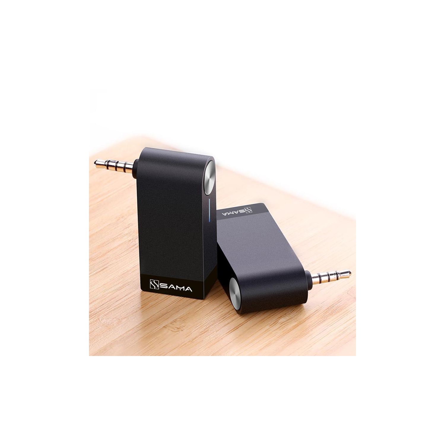 Adaptateur de récepteur audio sans fil Bluetooth 4.1 sa-50202 avec micro et batterie de SAMA