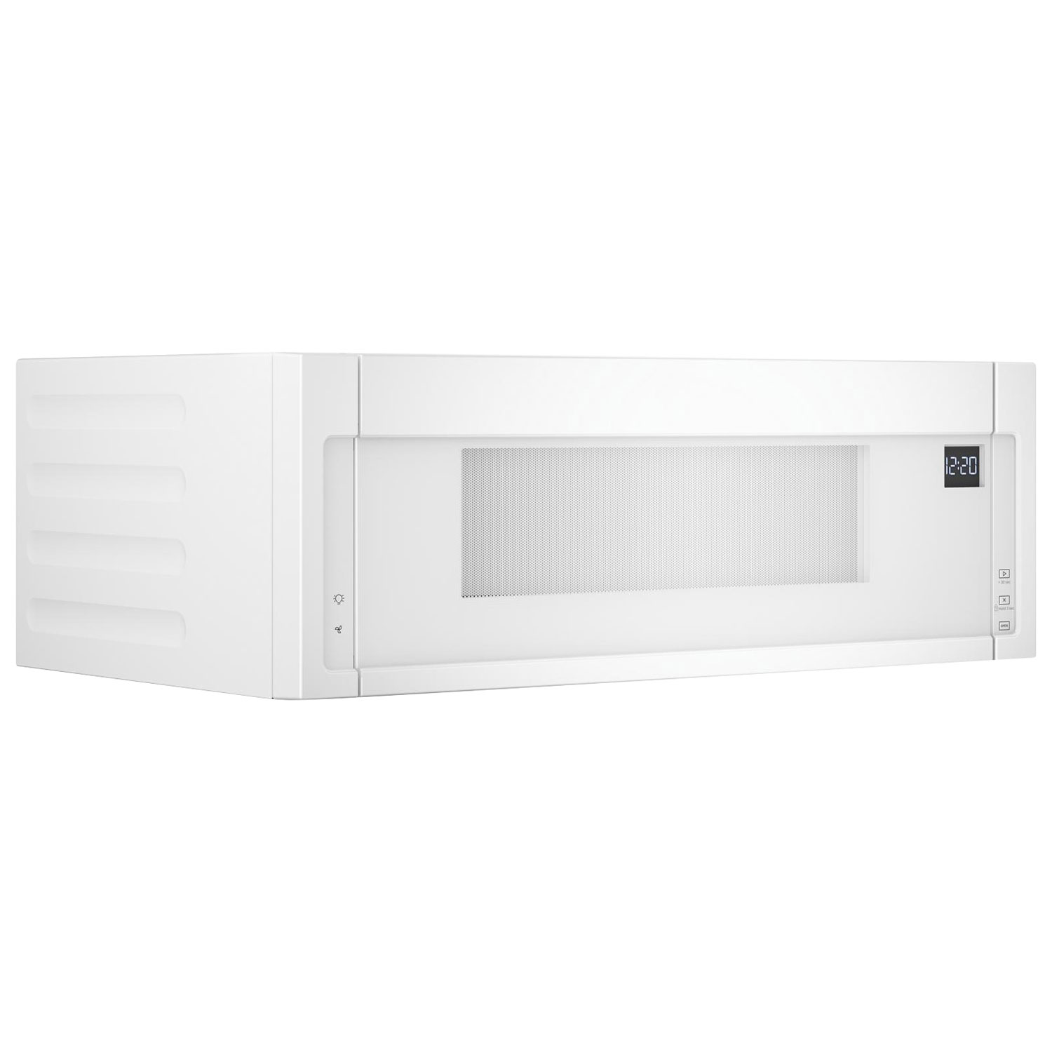 Four à micro-ondes à hotte intégrée de Whirlpool - 1,1 pi³ - Blanc