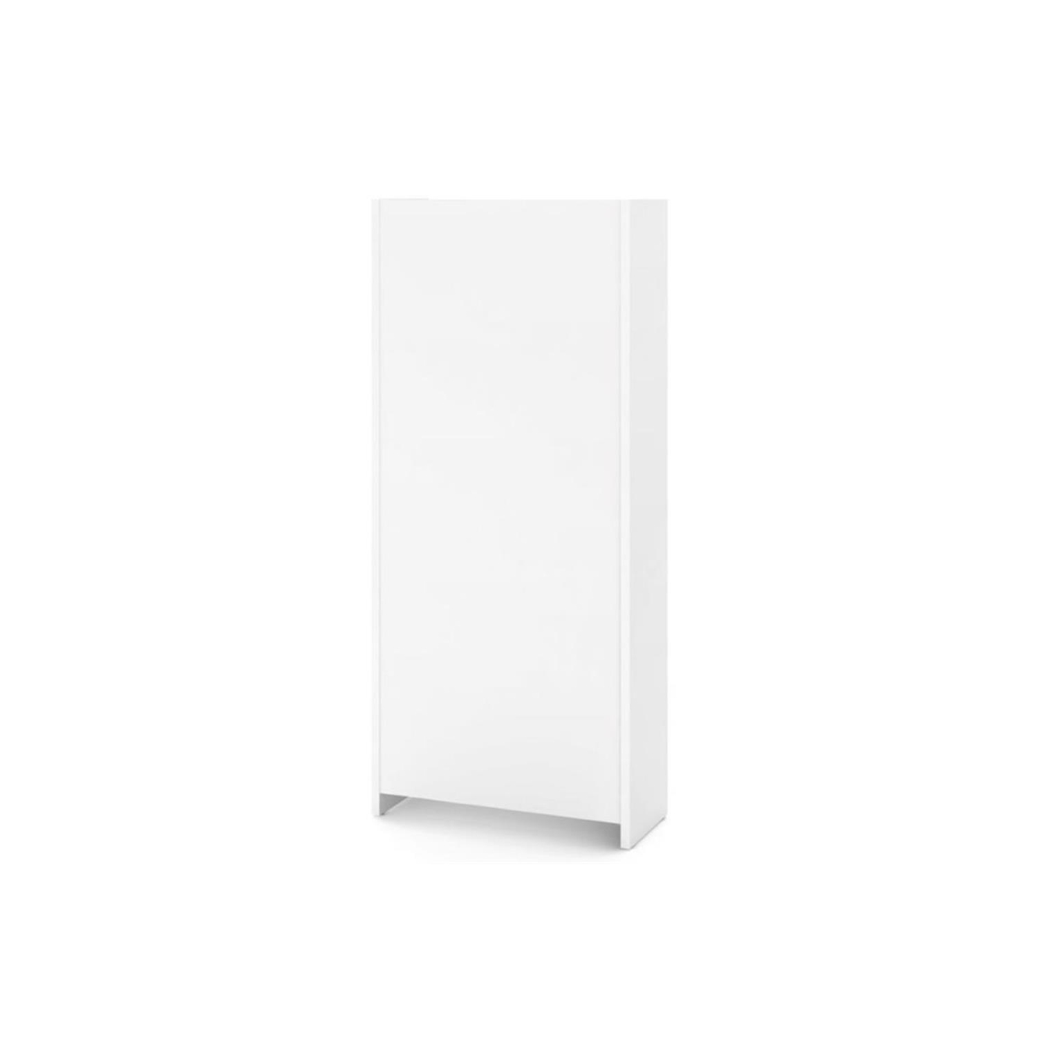 Bestar Pro-Linea 5 Shelf Bookcase in White