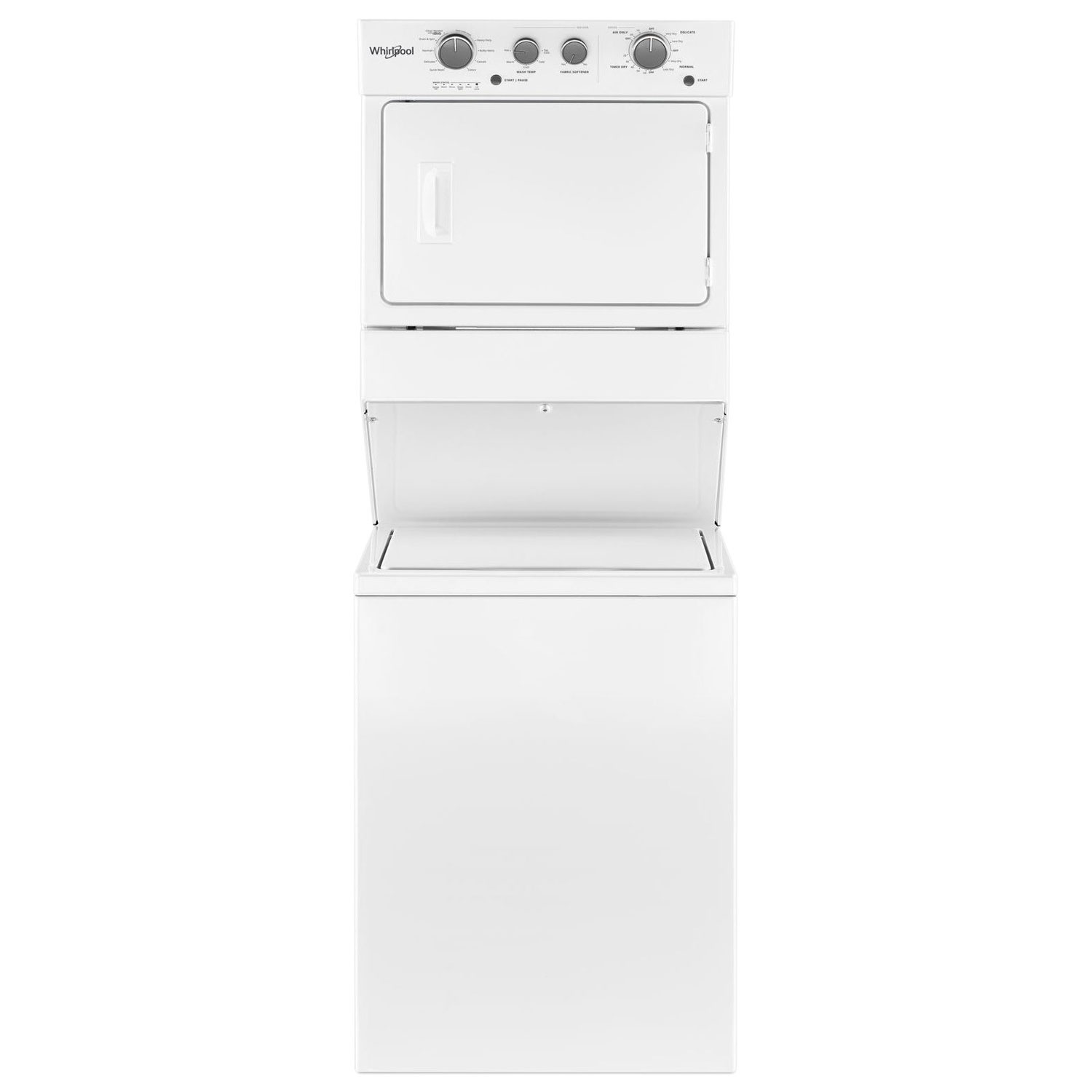 Whirlpool 4 Cu. Ft. Gas Washer & 5.9 Cu. Ft. Dryer Laundry Centre - White