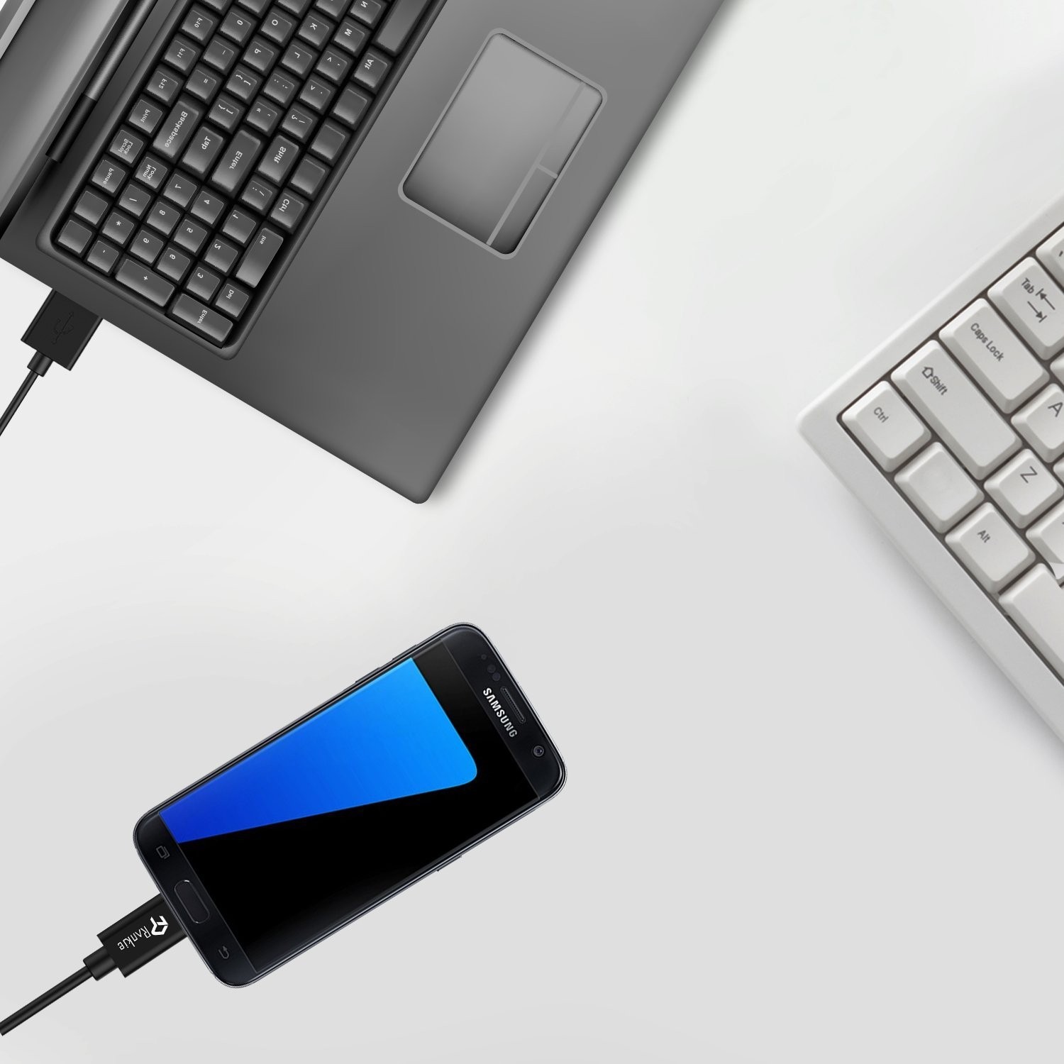 Micro USB Cable, Rankie 3-Pack Premium Micro USB Cable High Speed USB 2.0 A Male to Micro B Sync