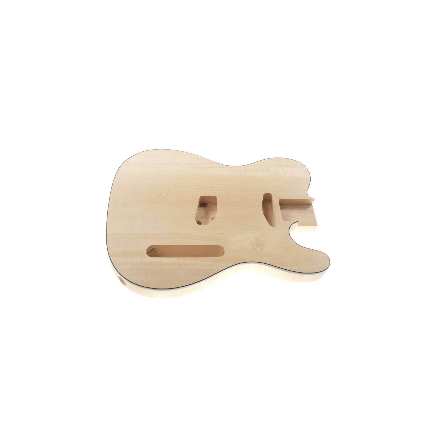 Caisse de guitare Solo TC, tilleul, Unfinifshed