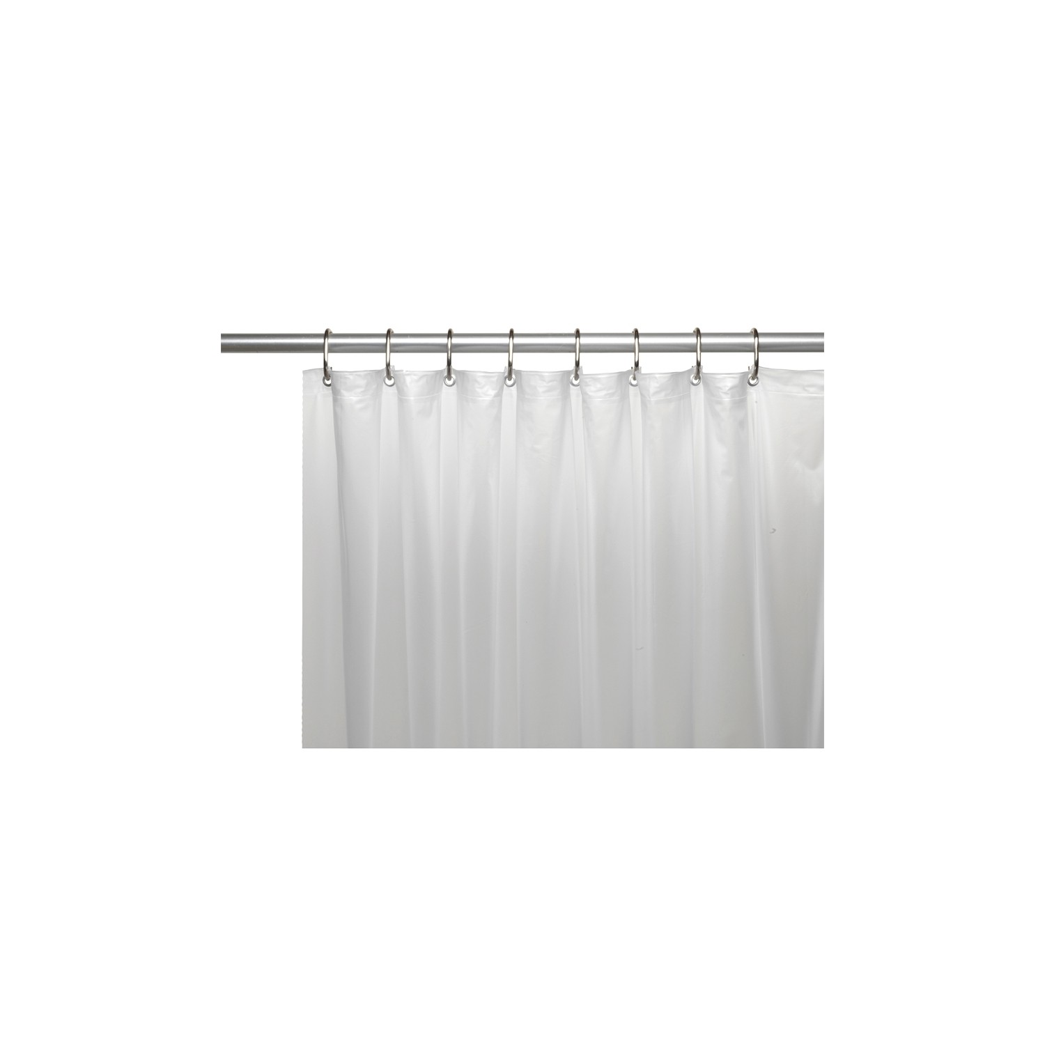 Vinyl Shower Curtain Liner, Extra Long Shower Curtain Liner 84 Clear